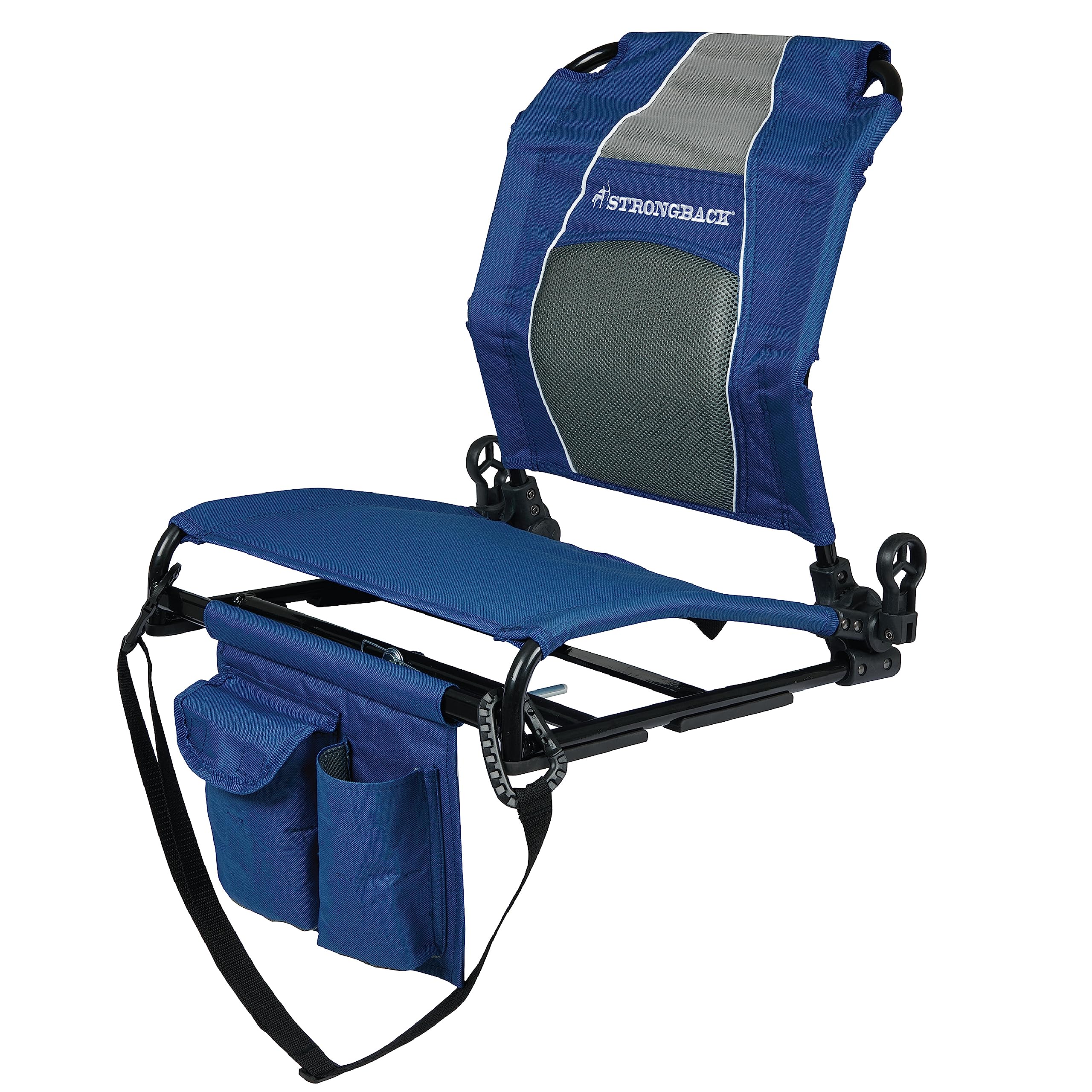 Portable Stadium Seat for Bleachers with Adjustable Reclining and Back Suppor