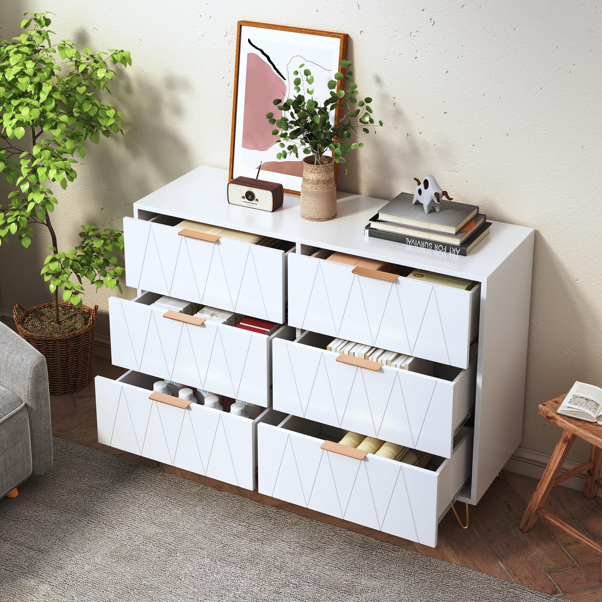 Cassetto Ikea Hemnes Cassettiera Cassetti Set di organizzatori per cassettiera I