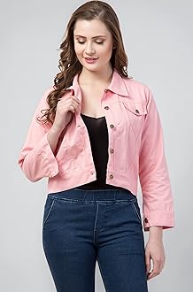 FUNDAY FASHION Men's Denim Blend Standard Length Jacket