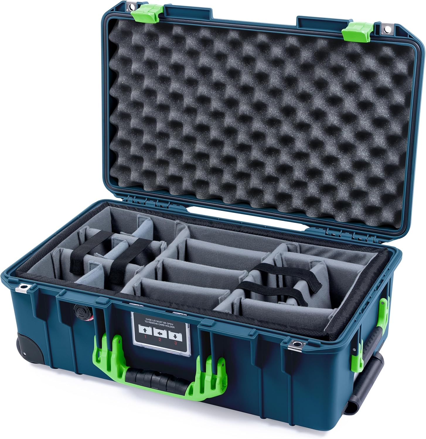 DCB Element 4802F Waterproof Case – 19x9x8 Inches, IP67 Rated, Pluck Foam, Resin-Reinforced, Foldable Handle