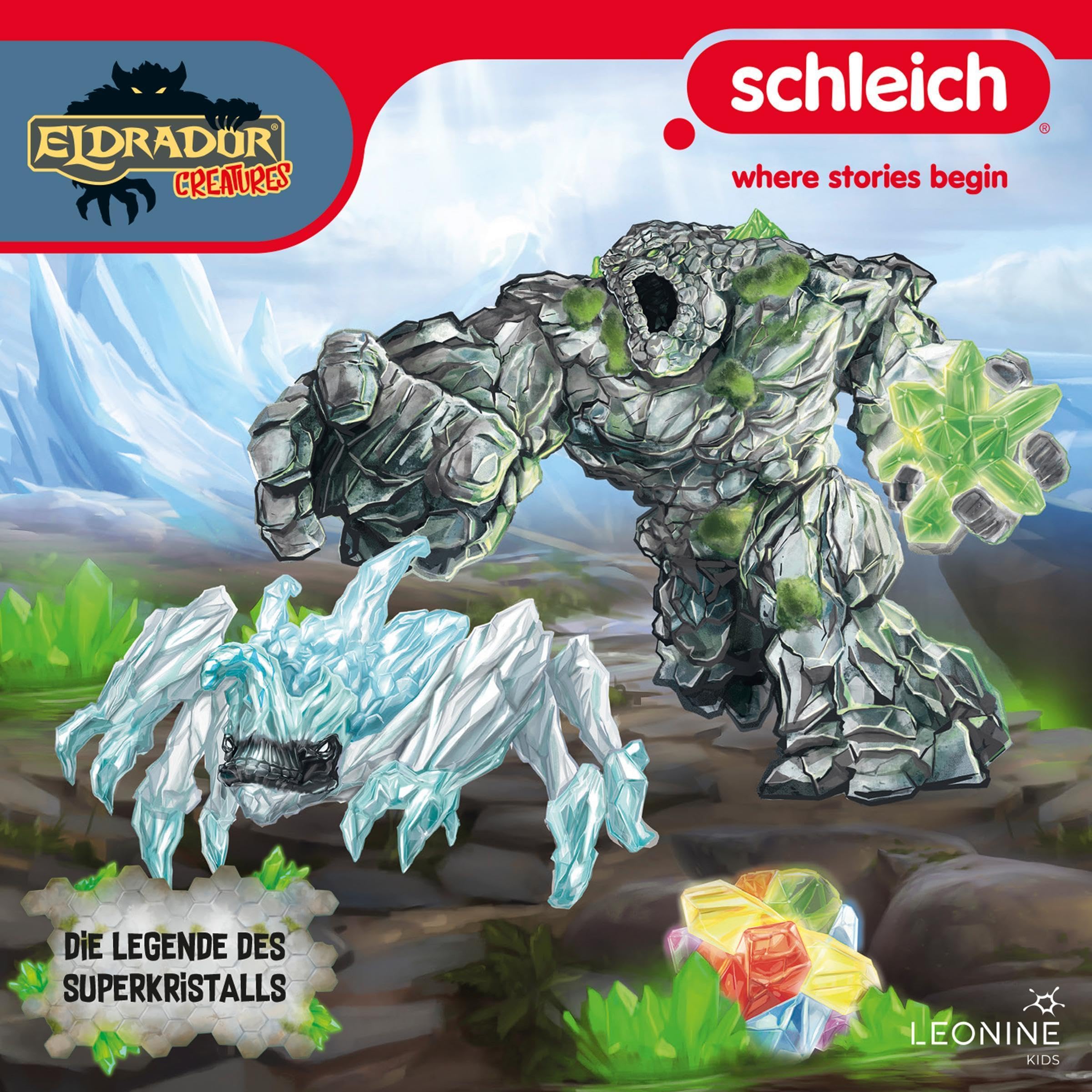 Cover art for Die Legende des Superkristalls