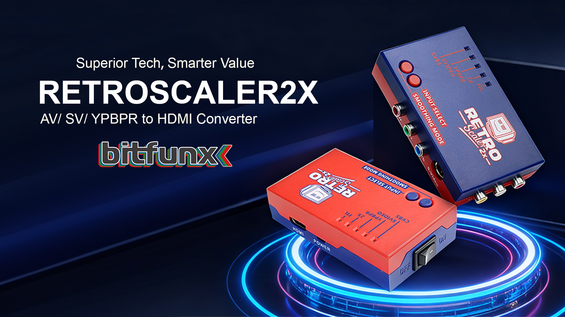 RetroScaler2x HDMIコンバーター Amazon.com: RetroScaler2x AV/SV/YPBPR to HDMI™ Converter