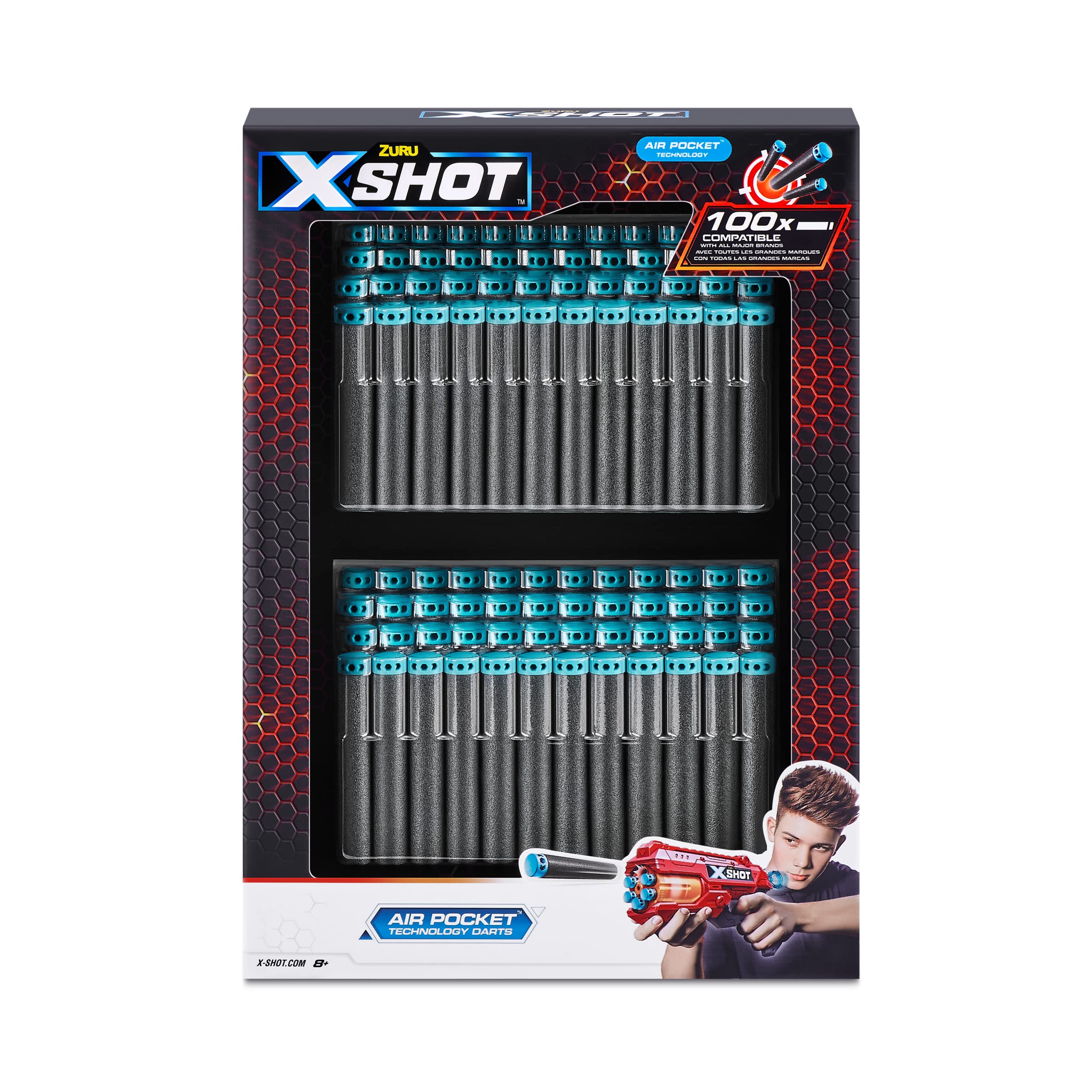 XSHOT Foam Darts Refill Pack (100 Darts) - Multicolor -2 XSHOT Foam Darts Refill Pack (100 Darts) - Multicolor -2