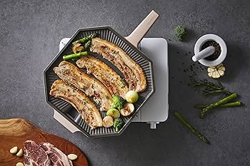 ドクターハウス　パレット　韓国グリルパン28cm 楽天市場】Dr.HOWS ドクターハウス グリルパン 28cm 直火 ガス火