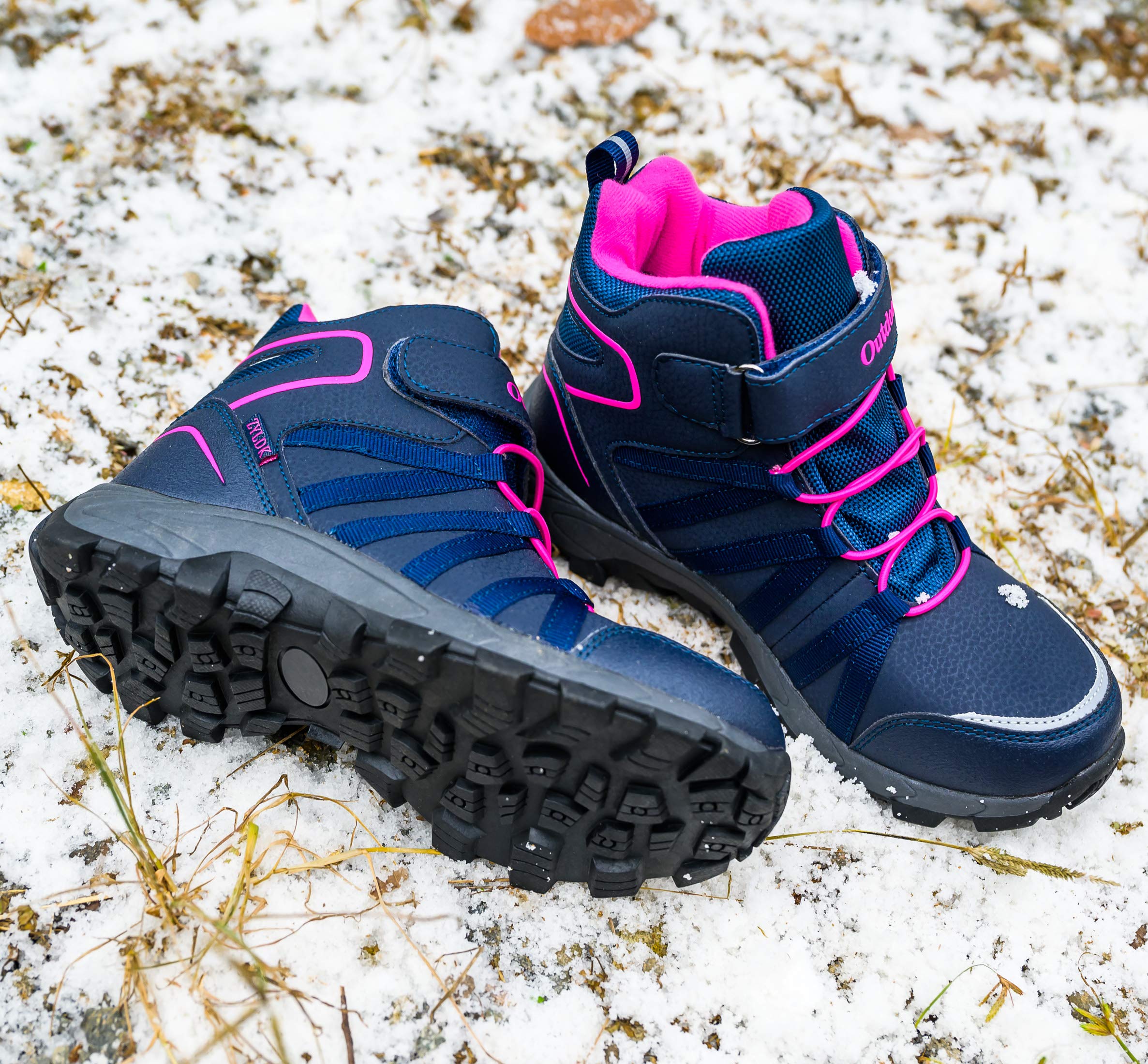 Winterstiefel Kinder Warmfutter Winterschuhe Outdoor Wanderschuhe