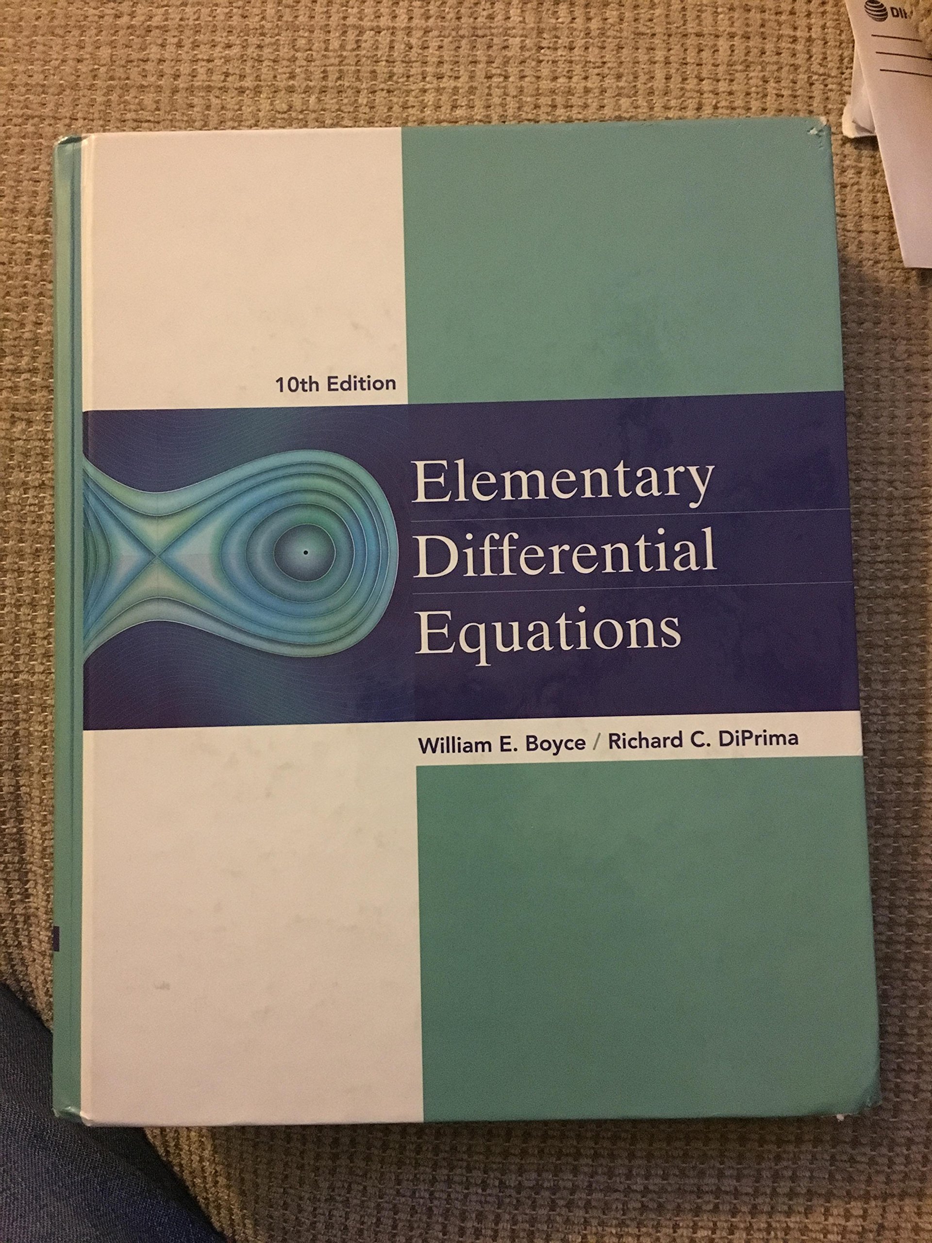 Elementary Differential Equations 10th Edition