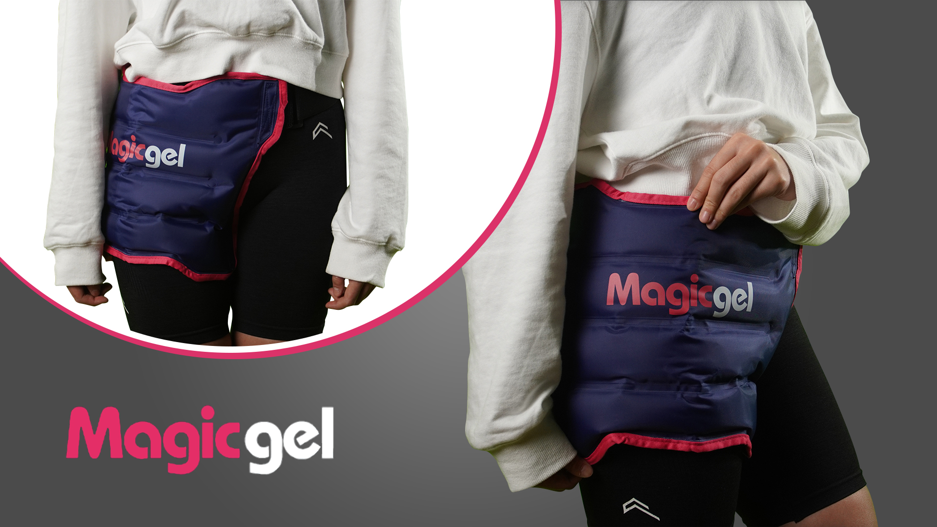 Arctic Flex Large Gel Ice Pack Wrap For Injuries Reusable (13.8" X 12.6") - Big, Flexible Cold Pack For Physical Therapy - Flat Ice Pack For Back, Hip, Knee & Shoulder - View #3