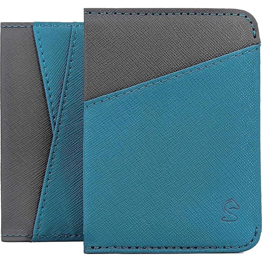 Immagine del prodotto Stylio Portafoglio Uomo Slim con Porta Carte di Credito, Portatessere, Portafoglio Uomo Piccolo, Portamonete Uomo Tascabile, Portafoglio RFID, Porta Documenti Uomo - Design Slim Portacarte Uomo