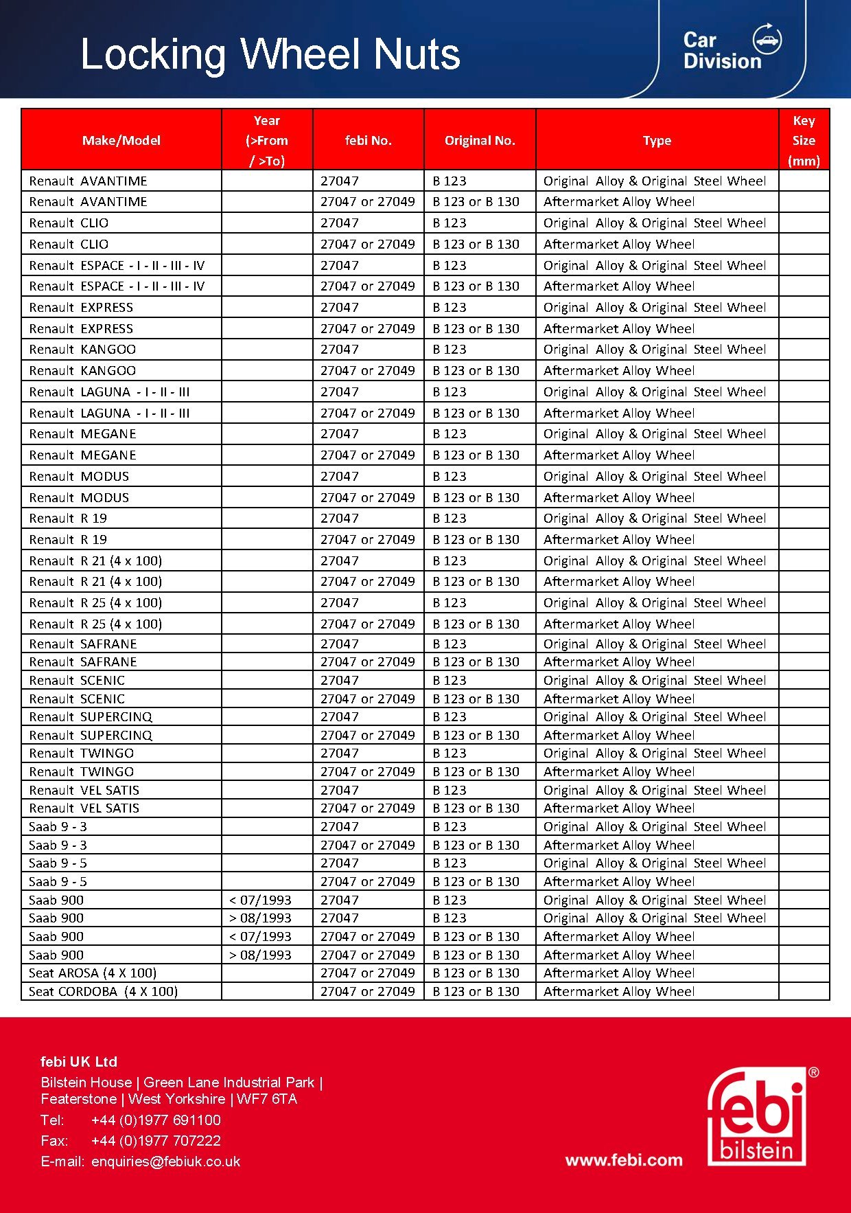Bullone Ruota FEBI FE27047 | Per Fissaggio Cerchi | Qualità OE | Alta Resistenza Alla Corrosione - Foto 12