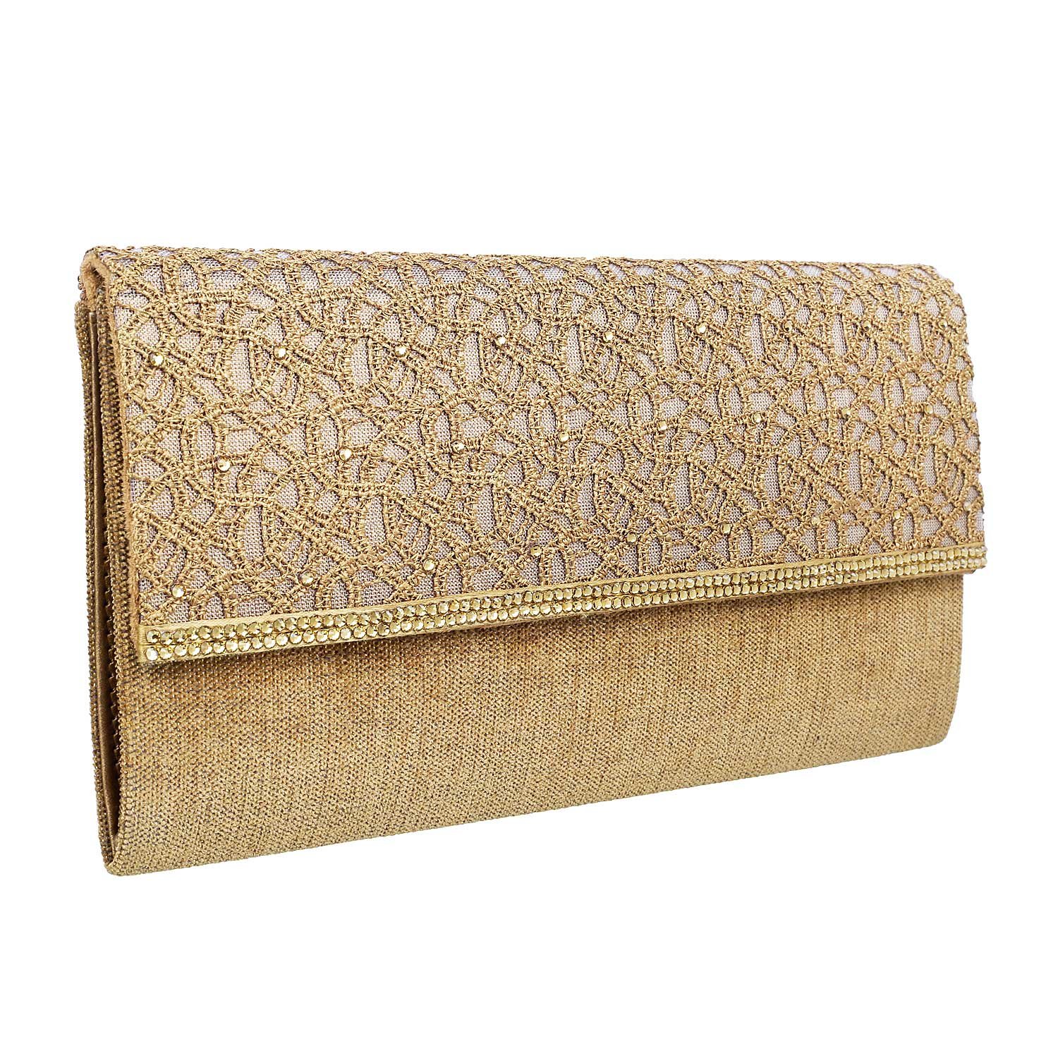 metro Women BLACK Synthetic Clutch (65-1809MY)-picture-50