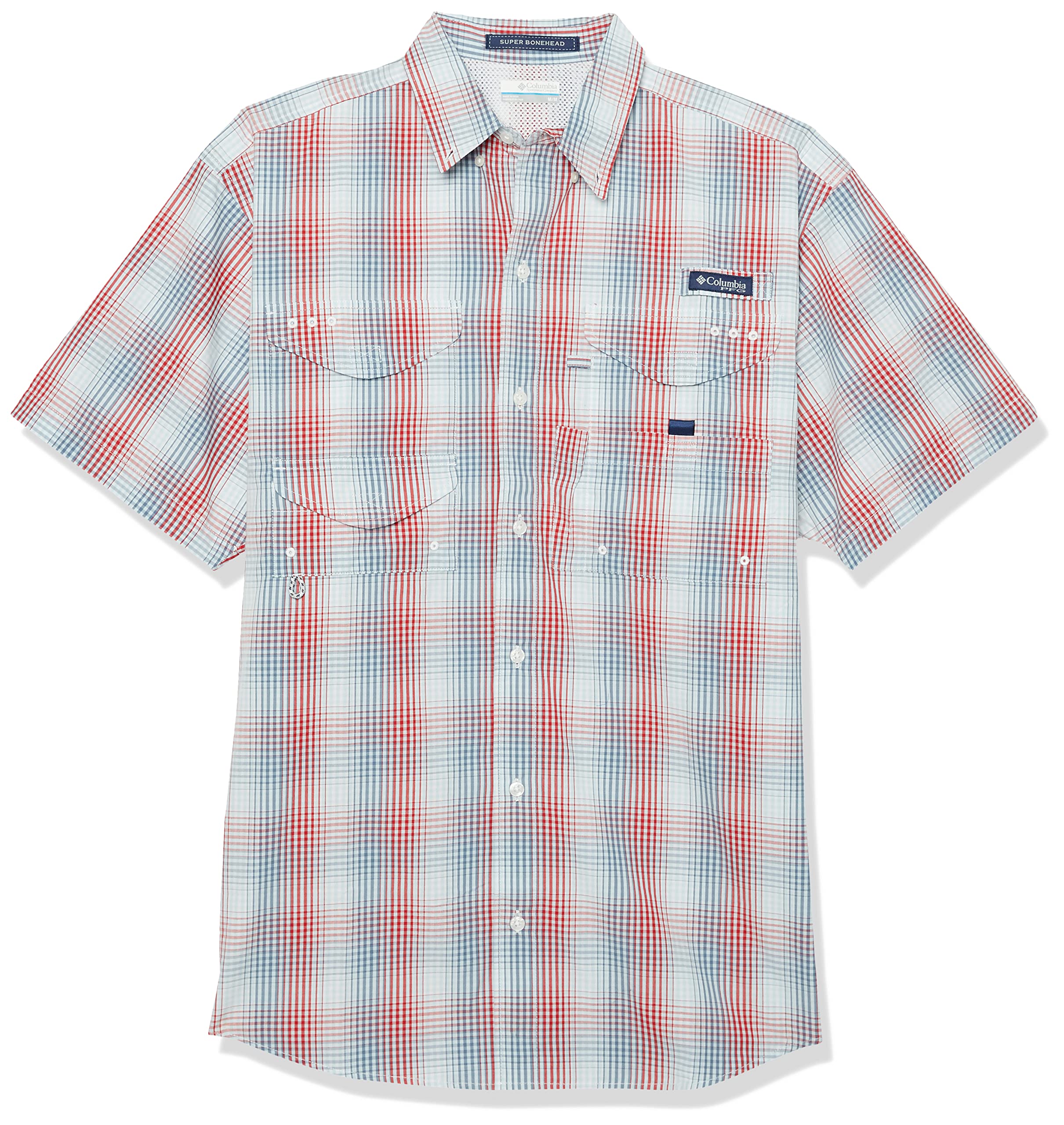 Columbia Clemson Tigers – Chemise Pêche Grand Homme – Football Preppy – Taille L