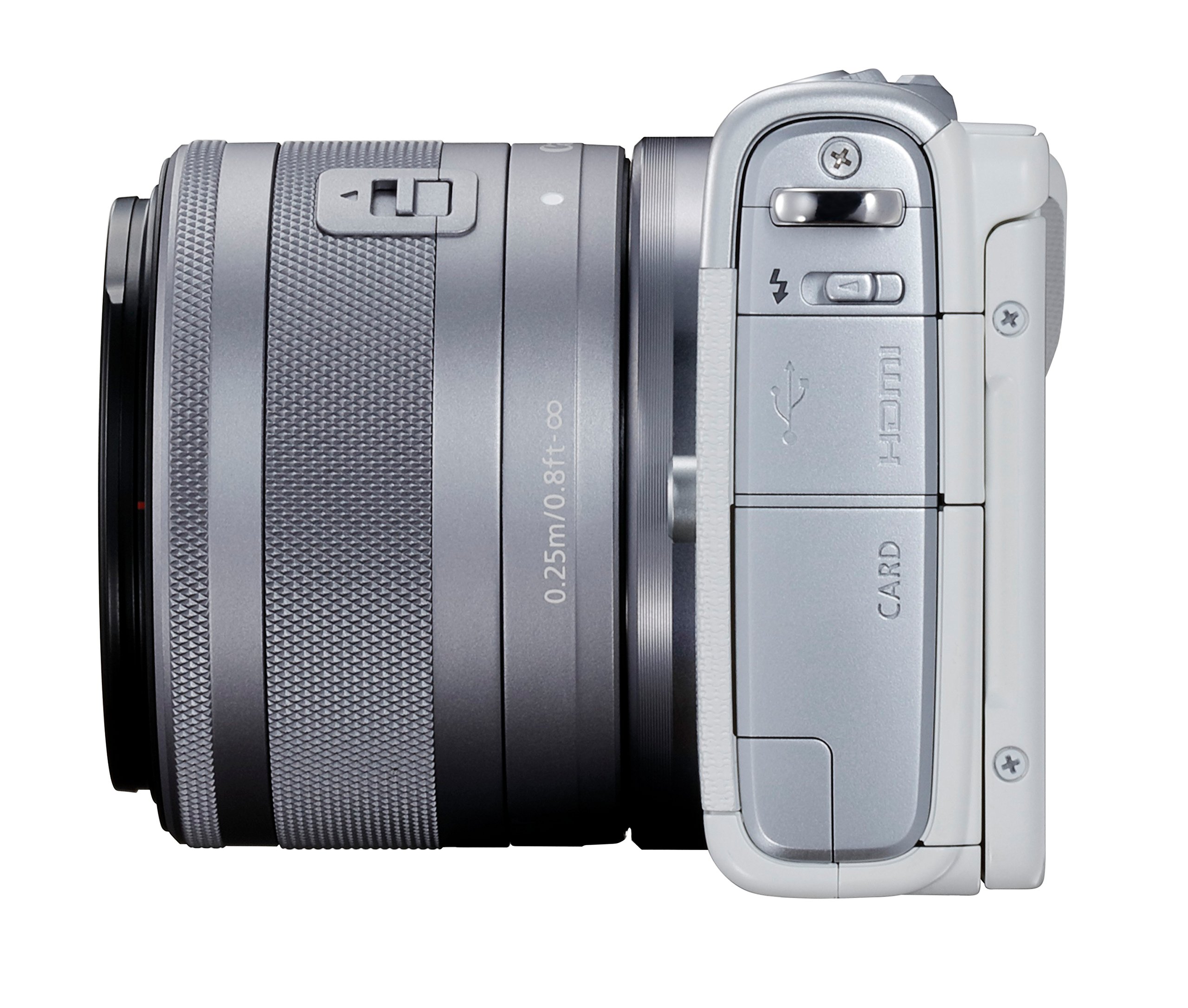 Canon EOS M100 Systemkamera - mit Objektiv EF-M 15-45mm F3.5-6.3