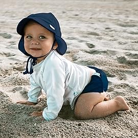 green sprouts Baby Toddler Ultimate Reusable Snap Swim Diaper, Navy, 5T