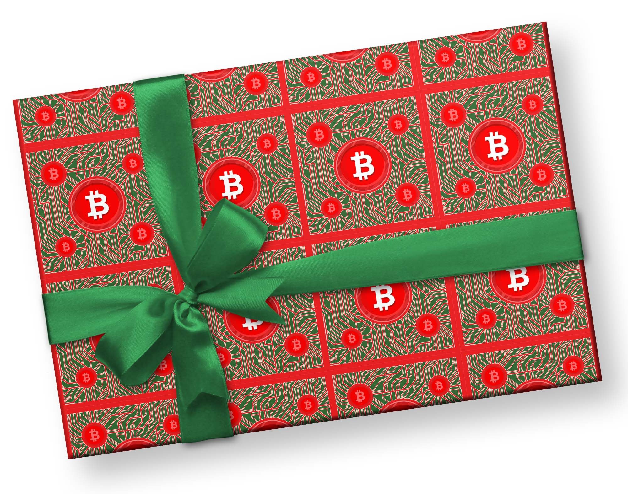 Amazon.com: Christmas Cryptocurrency Coin Premium Wrapping Paper Roll Gift  Wrap Sheet for Presents Birthday Party Decorations (6 foot x 30 inch roll)  : Health & Household