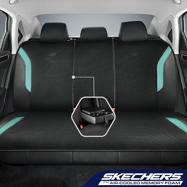 Skechers Memory Foam Car Seat Covers 3