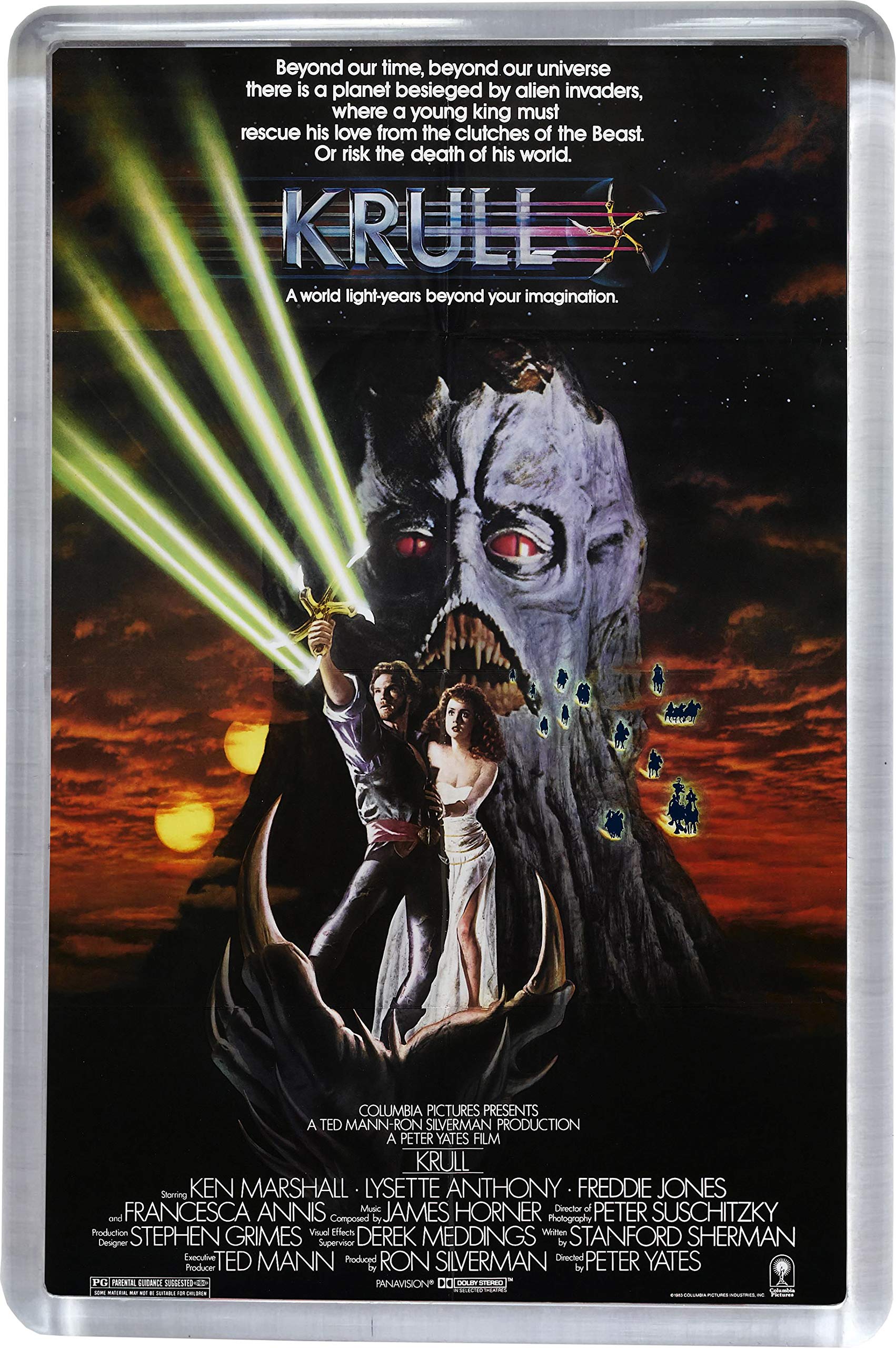 Krull Classic Sci Fi Movie Poster Fridge Magnet 5 x 7.5 cm