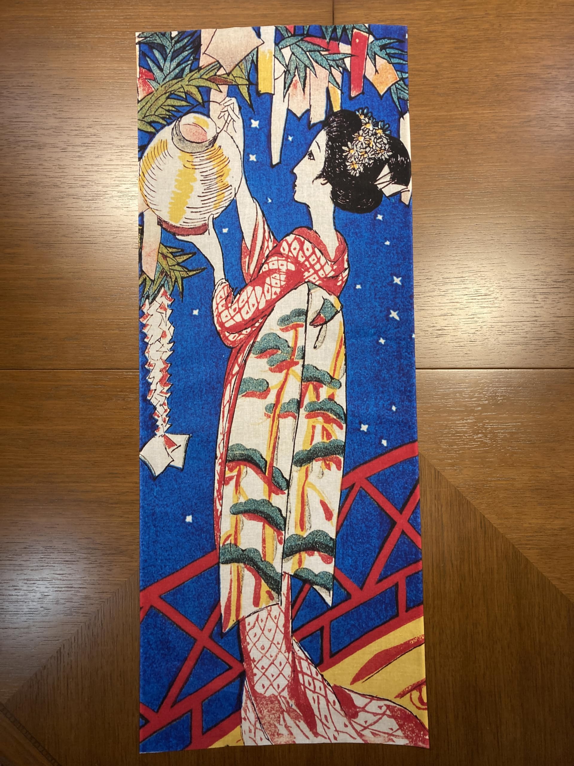 古今東西 浮世絵 手ぬぐい 竹久夢二　星合　手拭い　ハンカチ　七夕 Amazon｜古今東西 浮世絵 手ぬぐい 竹久夢二 星合｜手ぬぐい