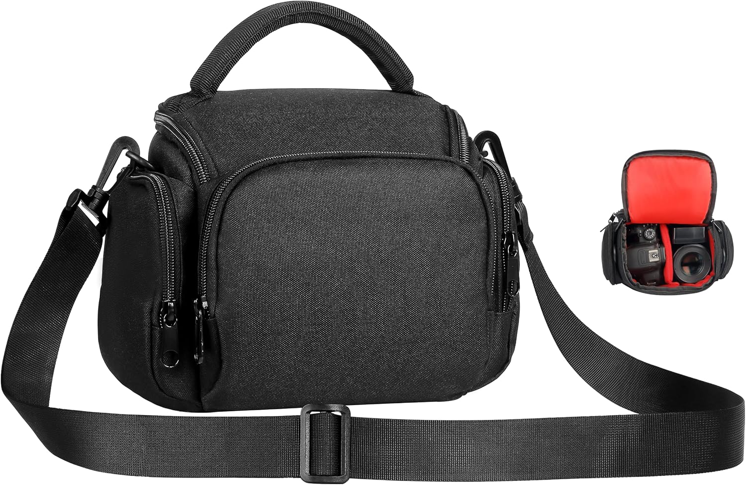 Winning SLR Cameras Case, Waterproof Shockproof DSLR Camera Case Bag, Single Shoulder Camera Bag, Adjustable Shoulder Strap Compatible with Sony, Canon, Samsung, Fuji, Panasonic, Casio, Nikon Winning SLR Cameras Case, Waterproof Shockproof DSLR Camera Case Bag, Single Shoulder Camera Bag, Adjustable Shoulder Strap Compatible with Sony, Canon, Samsung, Fuji, Panasonic, Casio, Nikon