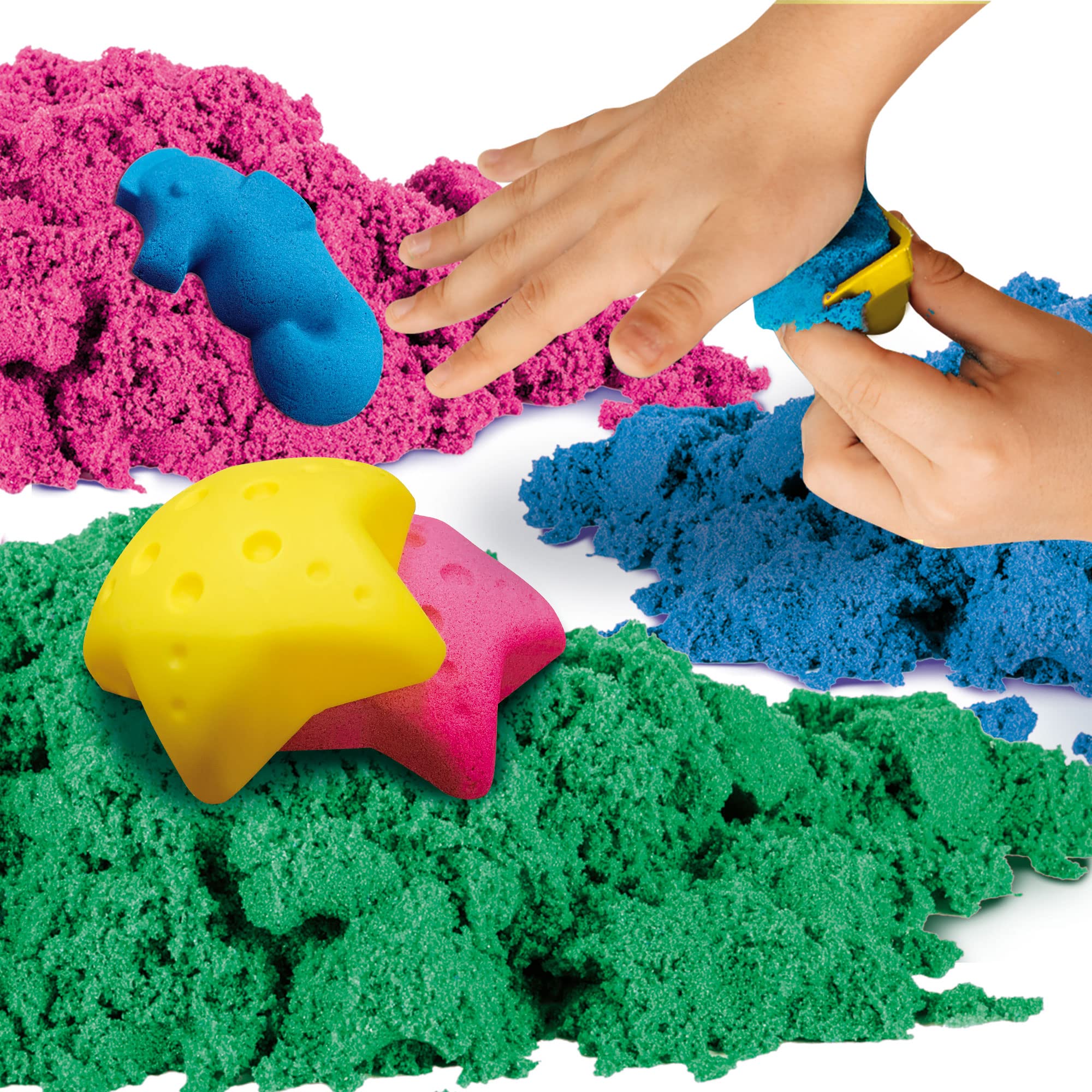 LISCIANI Barbie Glitter Summer Shopper-torba morska z 500 g błyszczącego magicznego piasku - kreatywna gra dla dziewczynek od 3 lat, zastosowanie (91959)