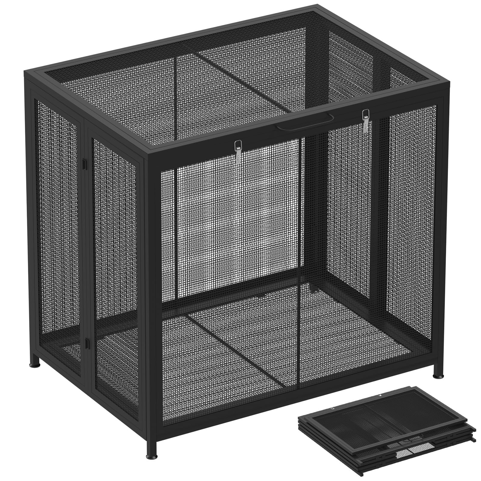 Amazon.co.jp: ゴミ箱 屋外 大容量 Probasto 折りたたみ 210Lゴミ収集