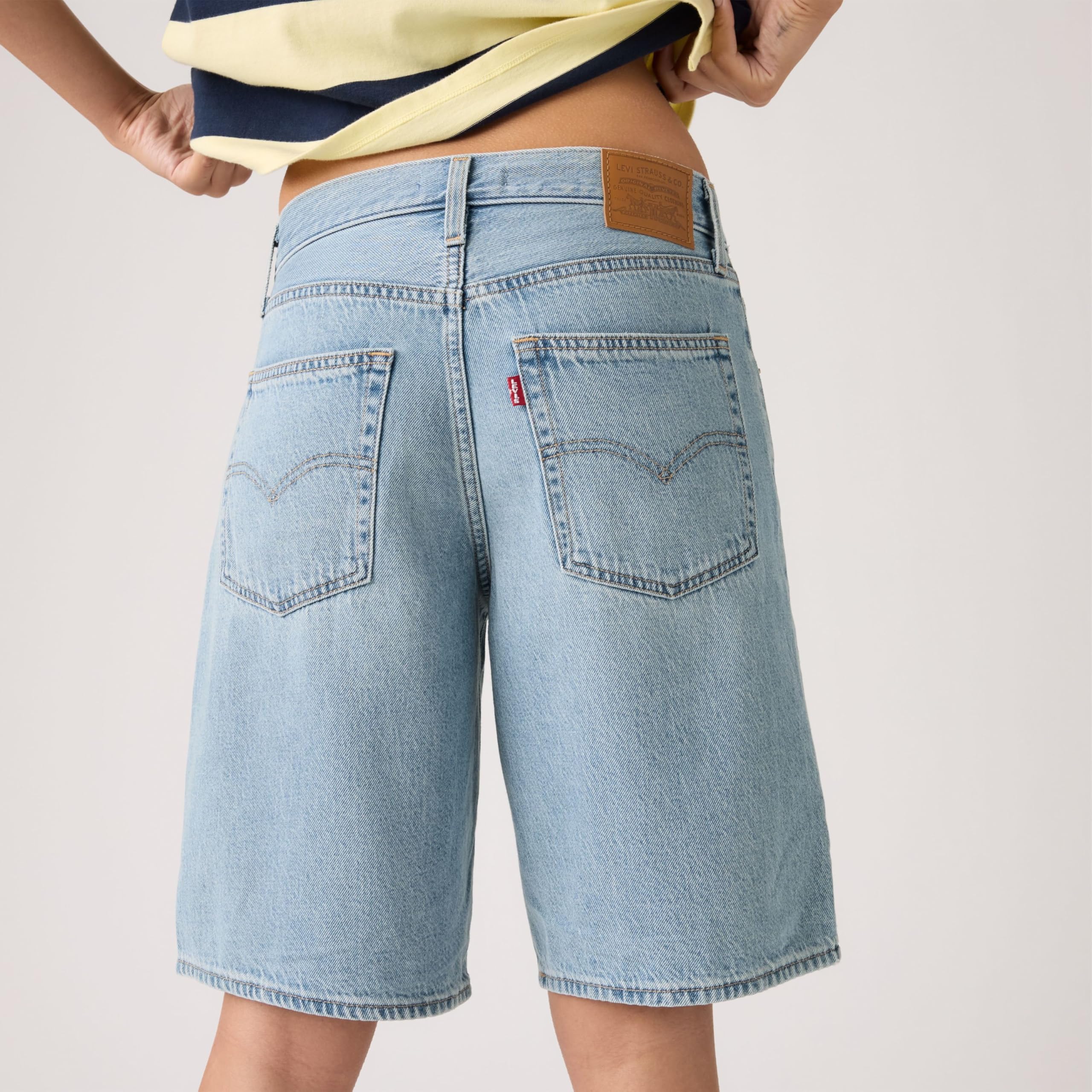 Levi's Baggy Dad Jort - Pantalones Cortos Mujer