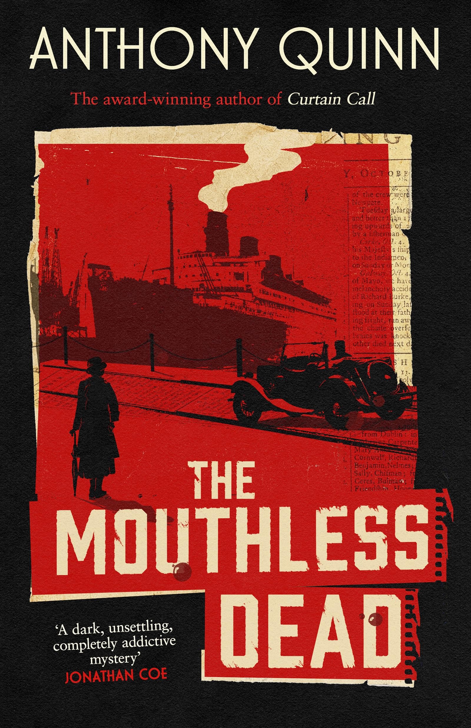 The Mouthless Dead by Anthony Quinn (Paperback Book)