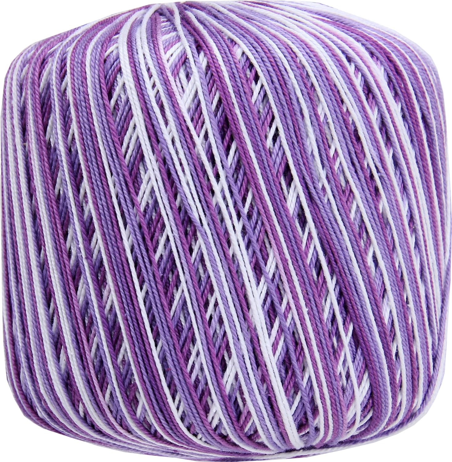 Amazon.com: Threadart 100% Pure Cotton Multicolor Crochet Thread ...