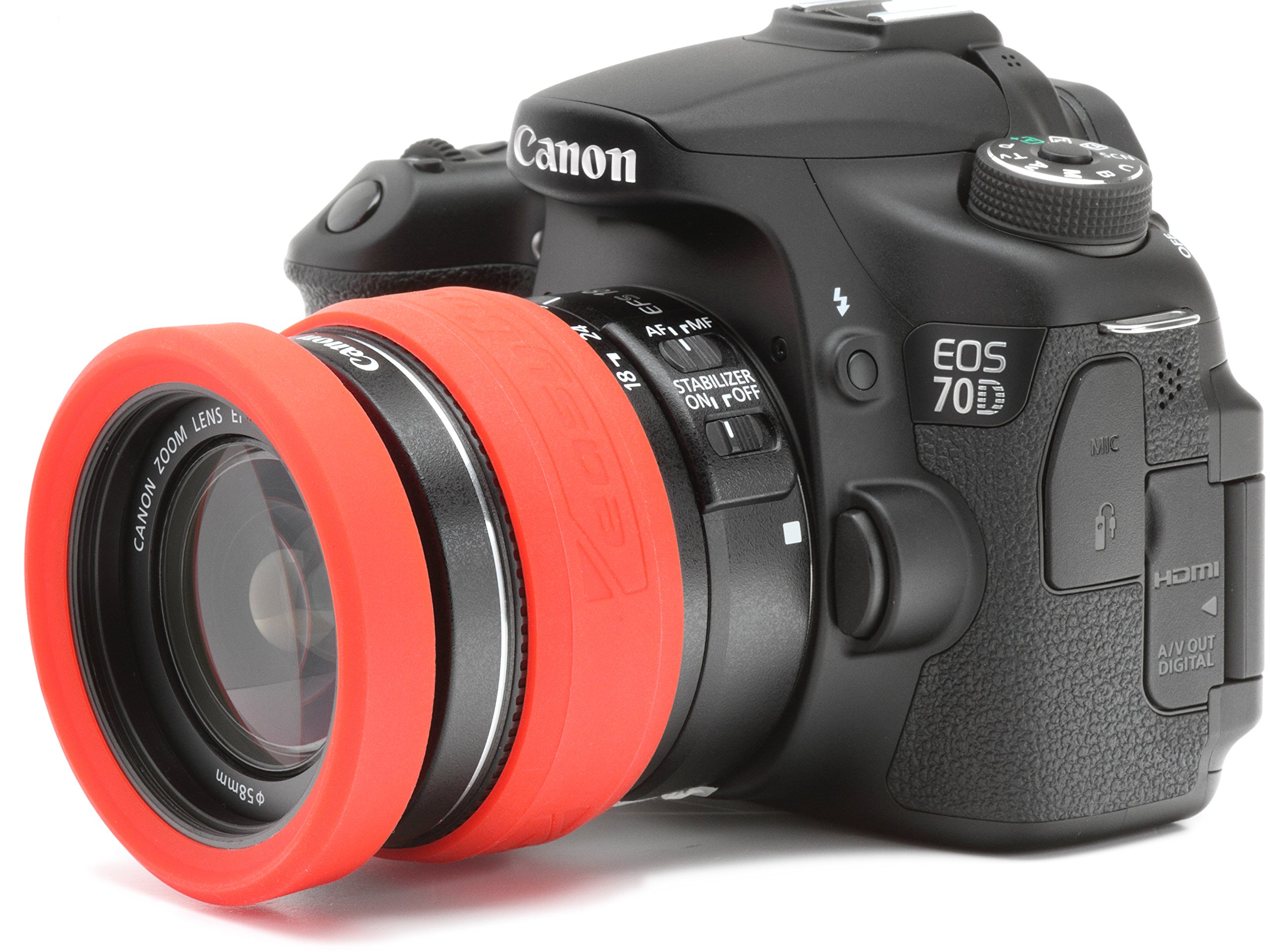 Aros Protetores Para Lente EASYCOVER 72 Mm Preto - View #6