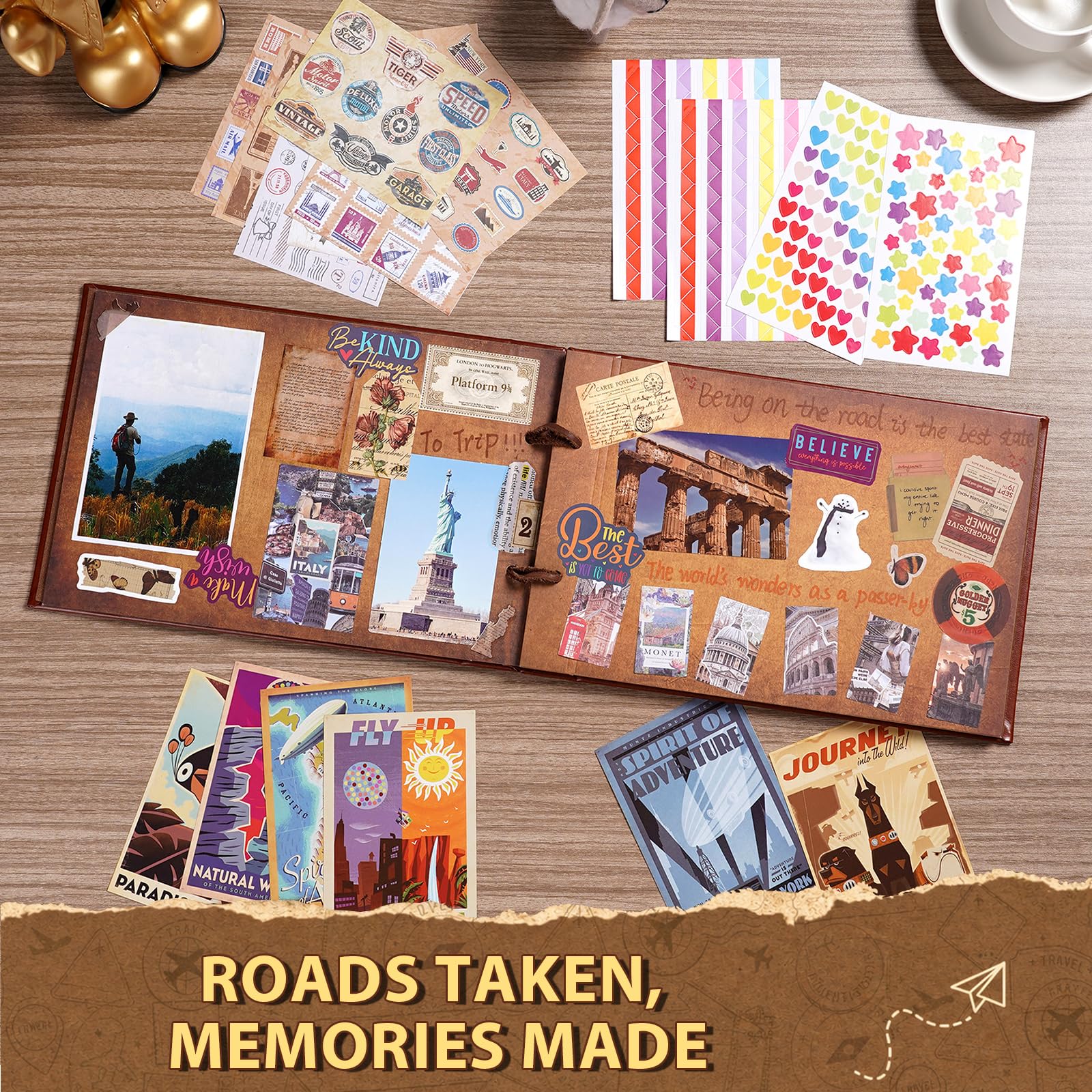 album scrapbooking, 30 x 19cm 80 pagine
