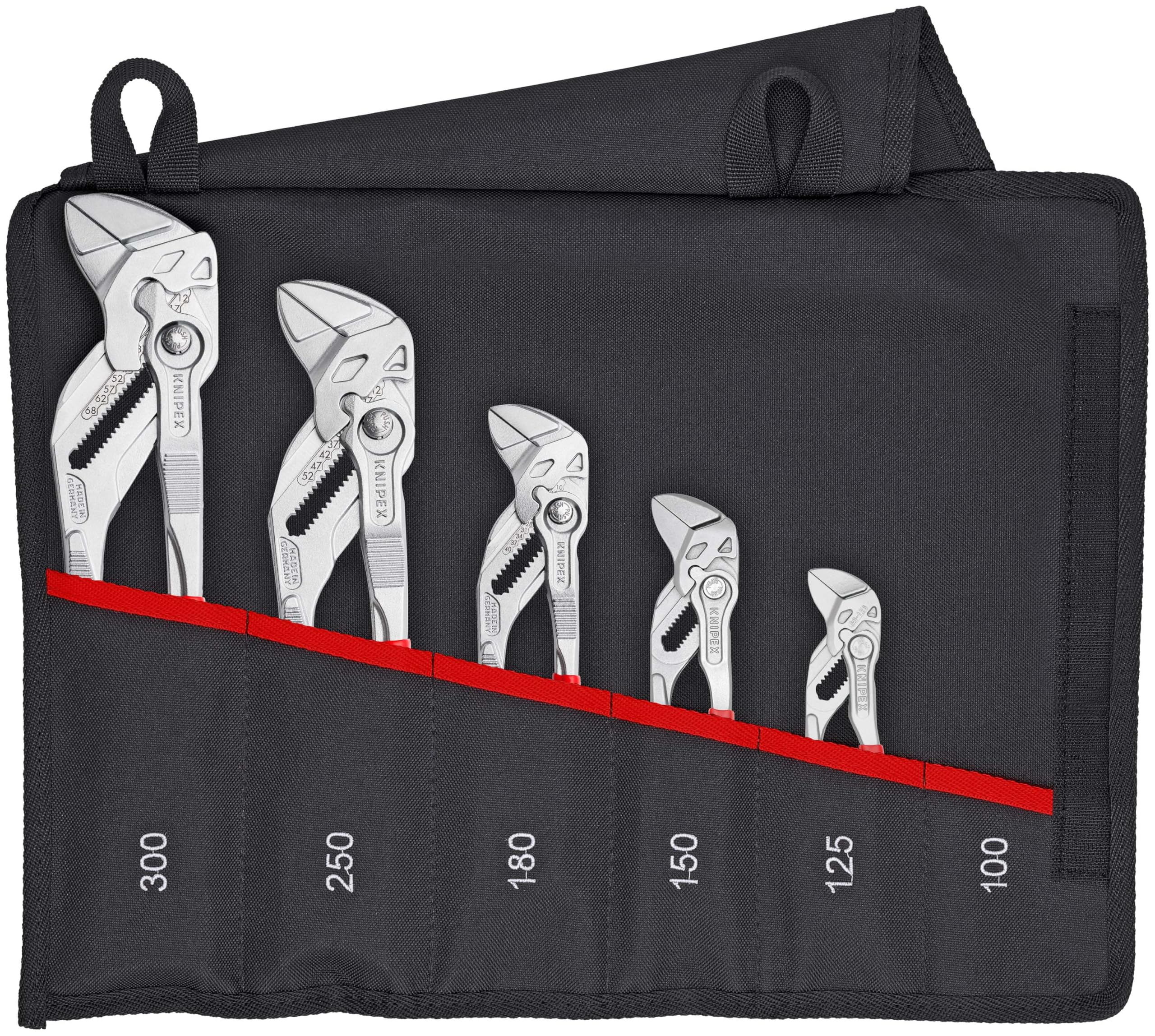 KNIPEX Zangenschlüssel-Set 5-teilig 340 mm, 00 19 55 S4