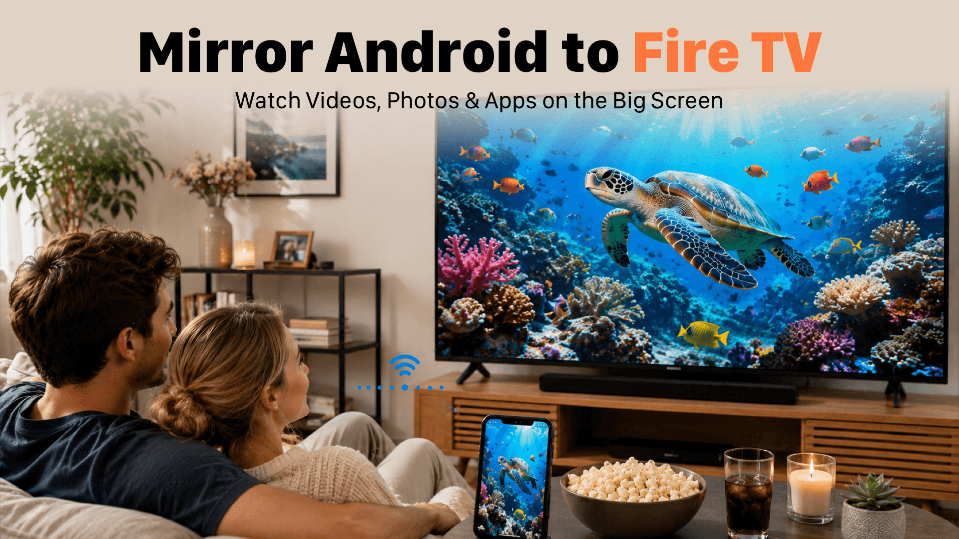 Aplicación Screen Mirroring for Fire TV – Cast Android Phone to ...