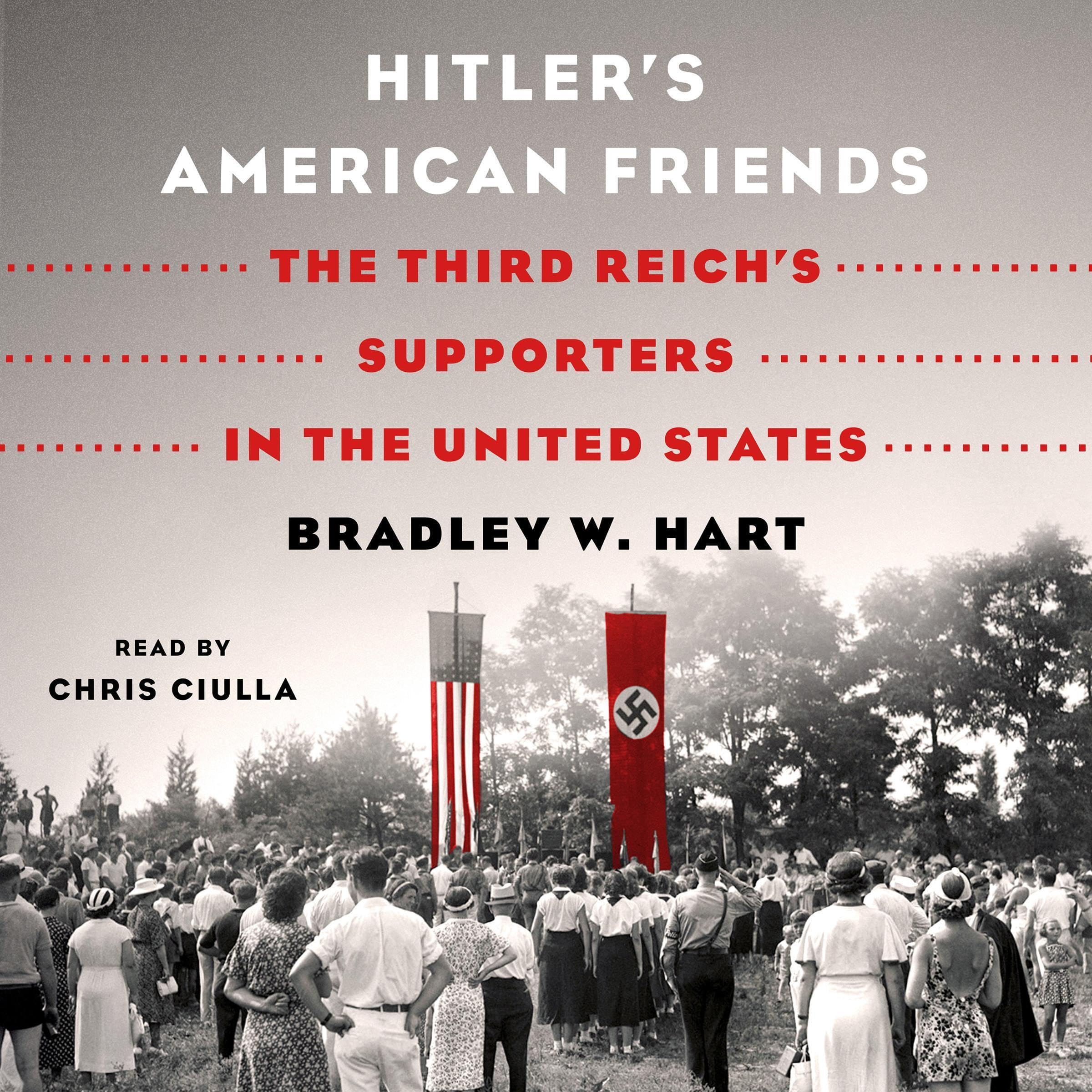 Cover art for Hitler's American Friends