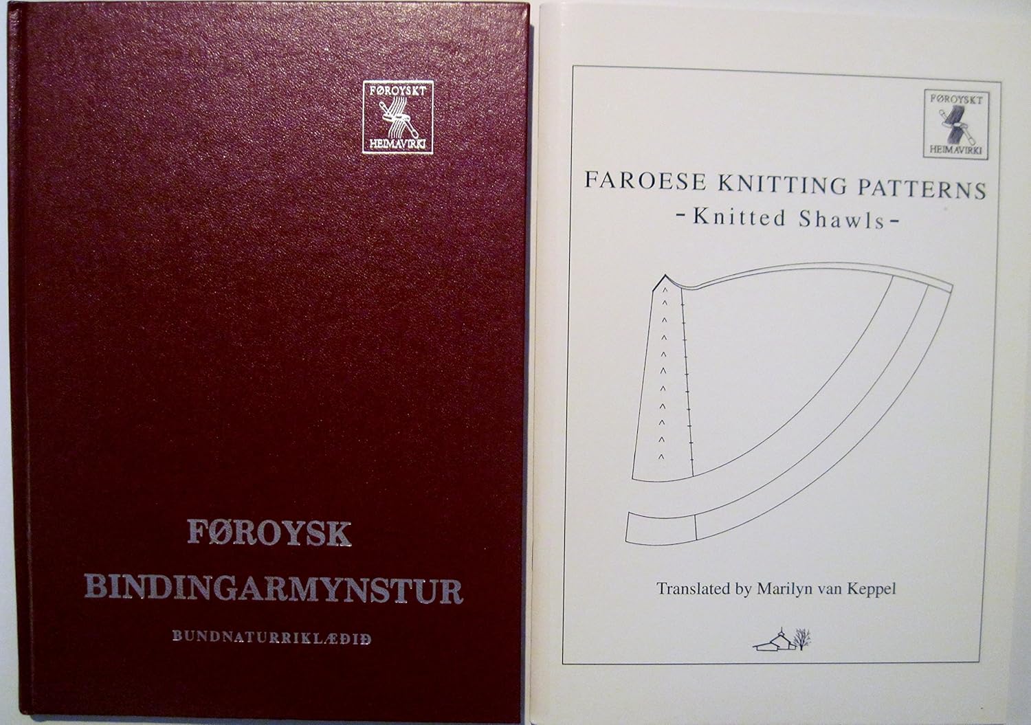 Faroese Knitting Patterns & Foroysk Bindingarmynstur (2 book set) Faroe