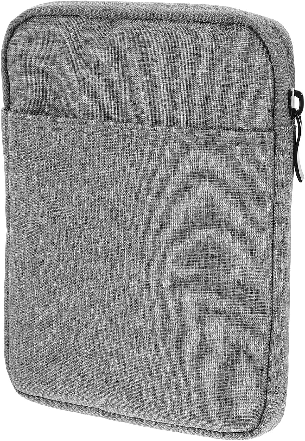 Zerodeko 6-inch E-Book Reader Case Sleeve, Waterproof Light Gray E-Reader Bag Carrier for Travel and Daily Protection