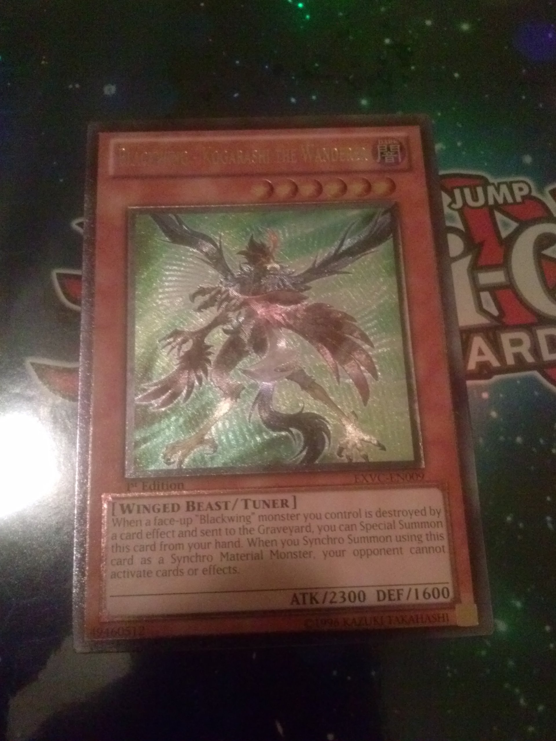 Yu-Gi-Oh! - Blackwing - Kogarashi The Wanderer (EXVC-EN009) - Extreme Victory - 1st Edition - Ultra Rare