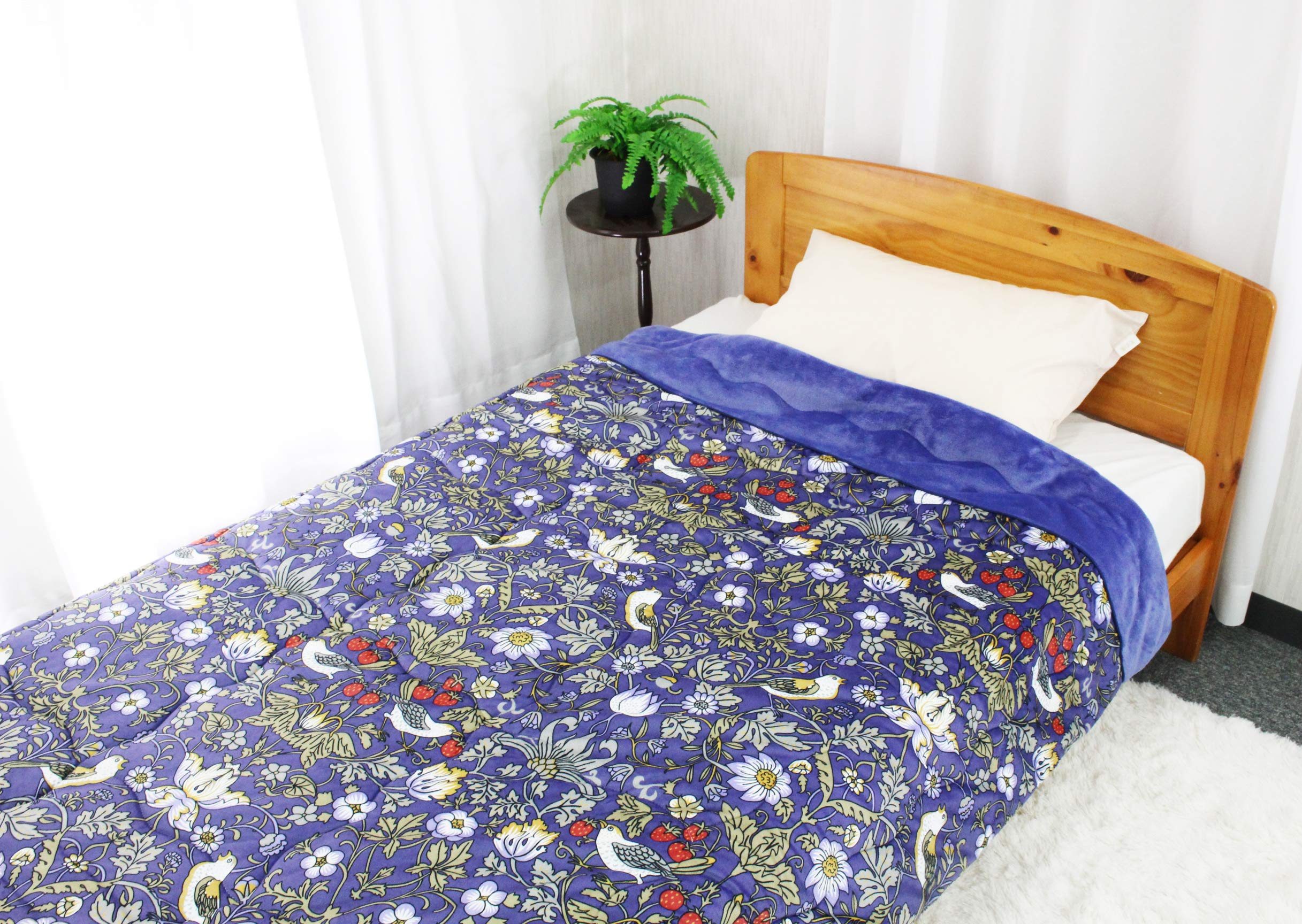 Amazon｜ロマンス小杉 合繊 肌掛けふとん マイクロファイバー