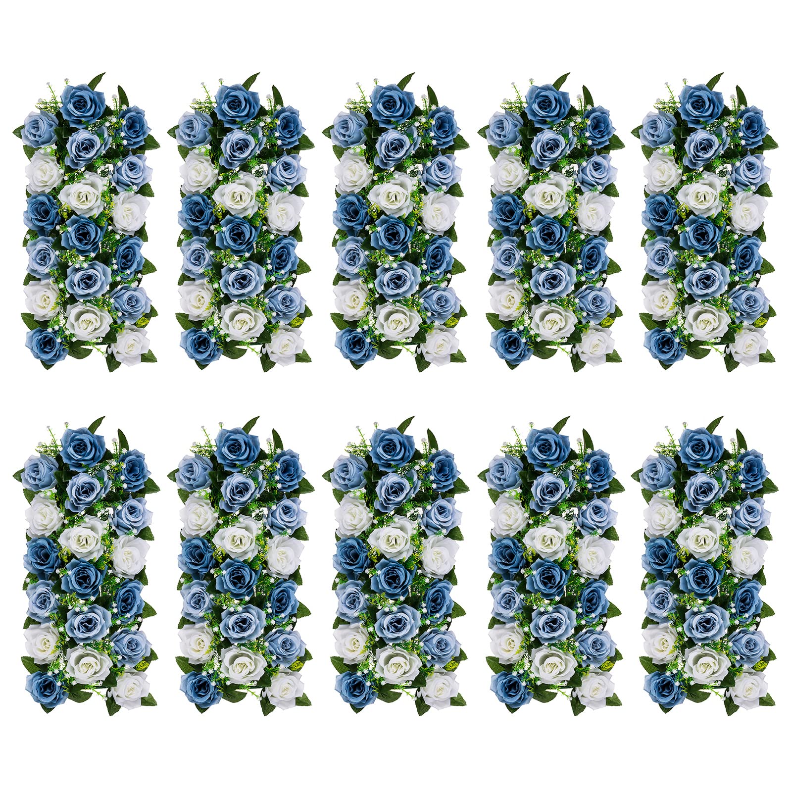 BLOSMON Artificial Flowers Wedding Centerpieces Decorations Fake