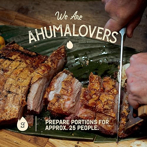 Miniatura 9 de Parrilla de acero inoxidable 3 en 1 para ahumar  Barbacoa portátil de carbón con termómetro, 25 libras para cocinar al aire libre para campamento,