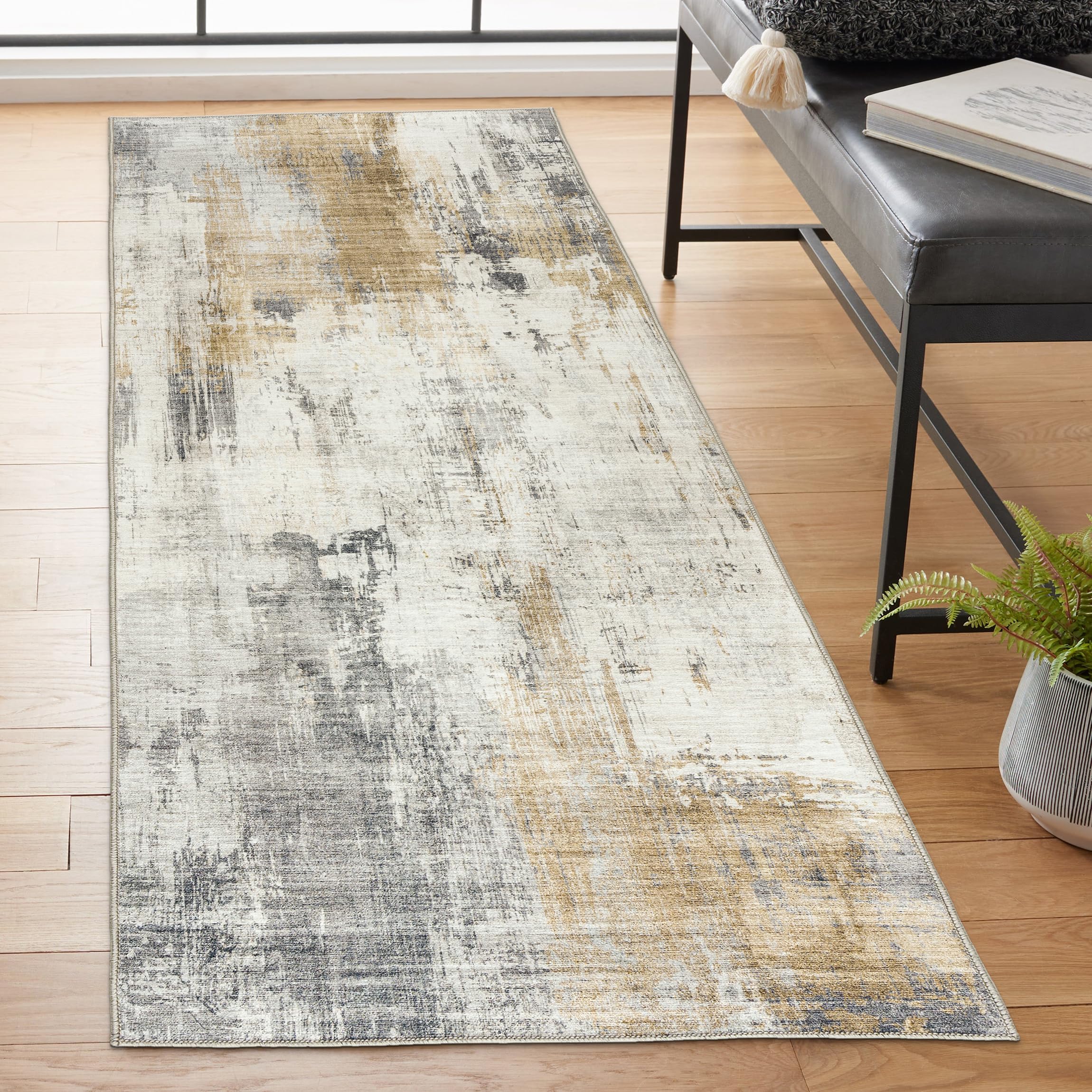 ReaLife Rugs Washable Area Rug Runner