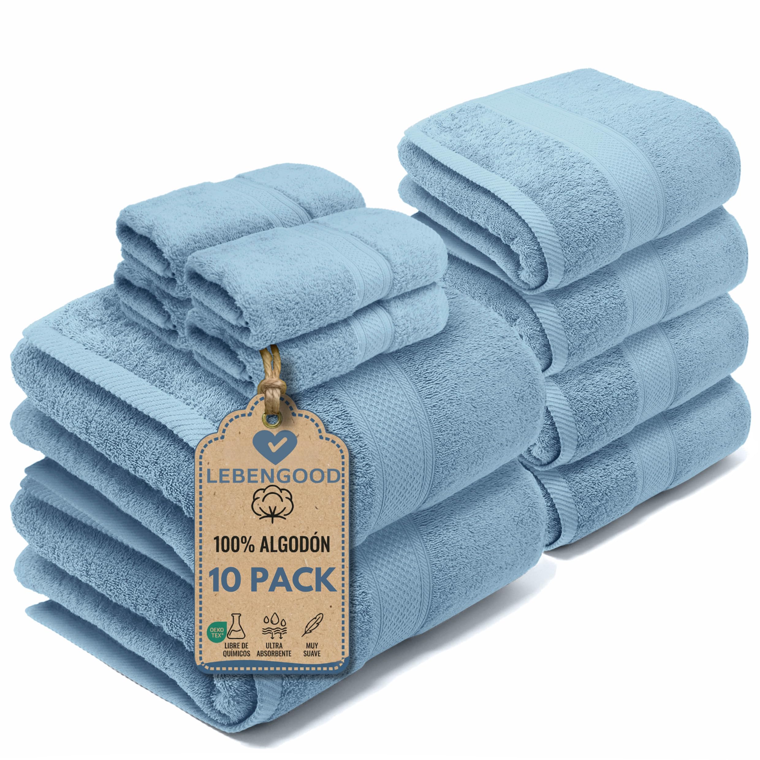 Toallas de Baño Premium 100% Algodón 550gsm