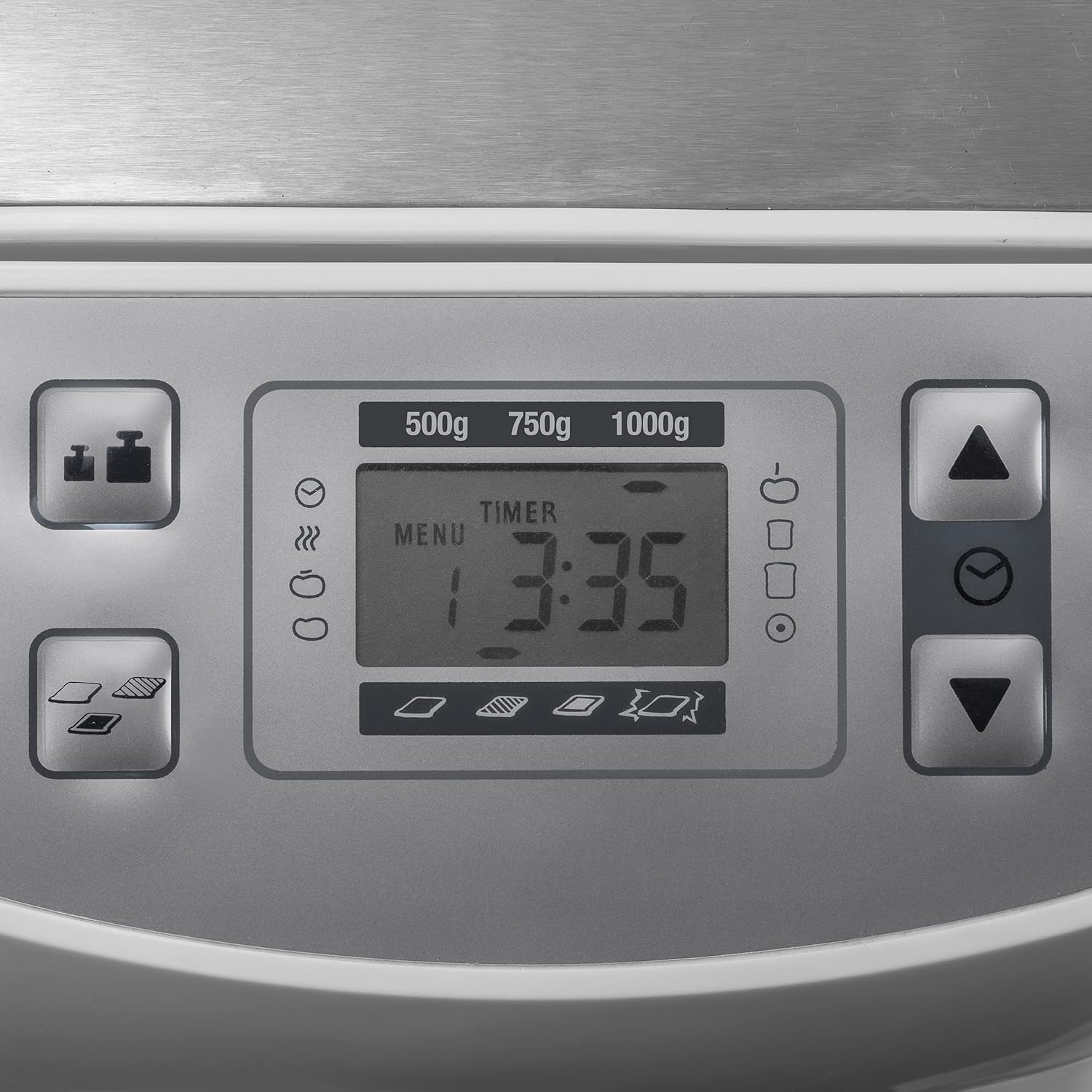 Ufesa BM6000 MYBAKERY Macchina per il pane, 3 taglie per pane (500 g/750g/1000 g), 14 programmi,