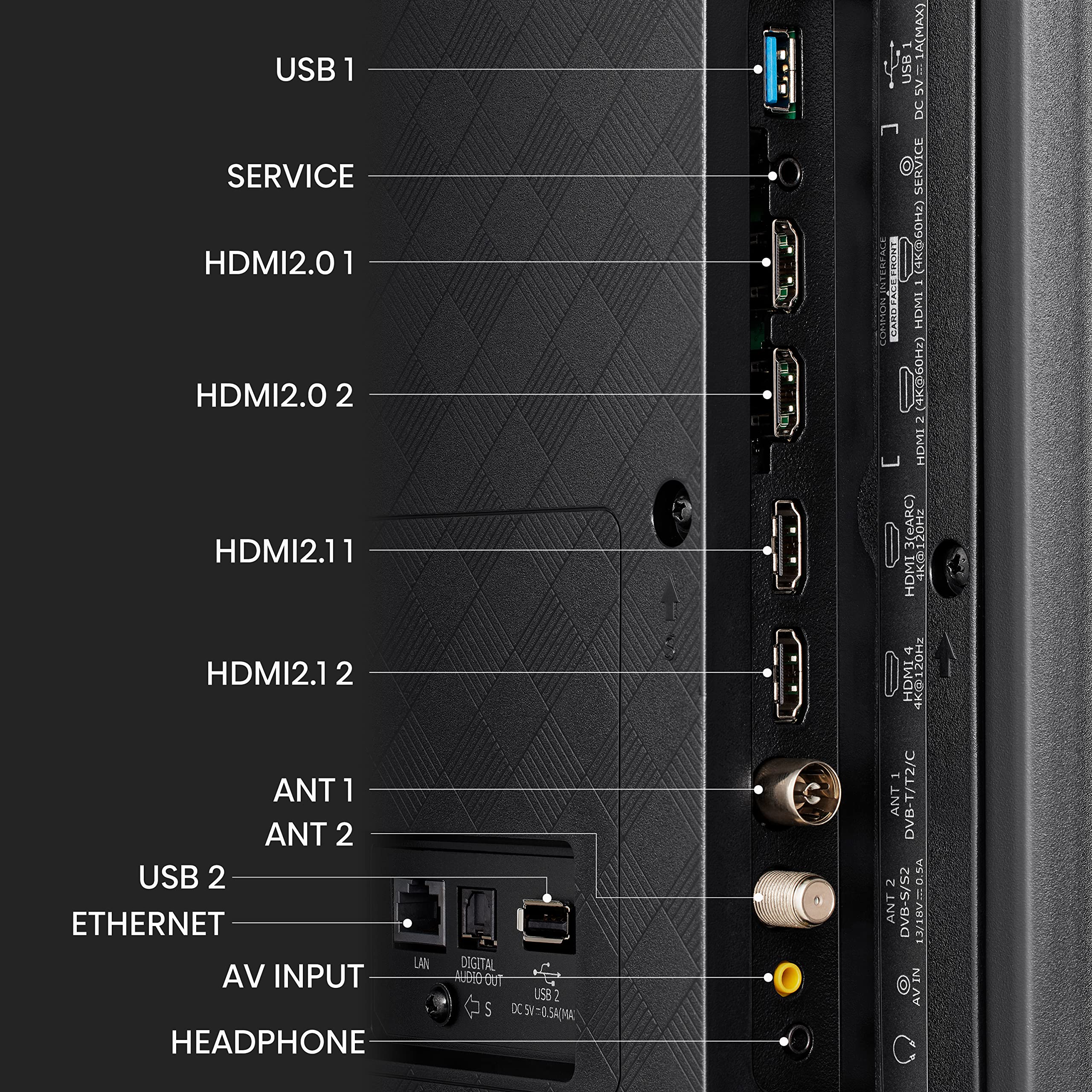 Hisense 65" QLED 4K 2023 65E77KQ PRO, Smart TV VIDAA U7, Dolby Vision IQ, HDR 10+ Adaptive, 144Hz Game Mode PRO, Alexa Built-in, VIDAA Voice, Tuner DVB-T2/S2 HEVC 10, lativù 4K