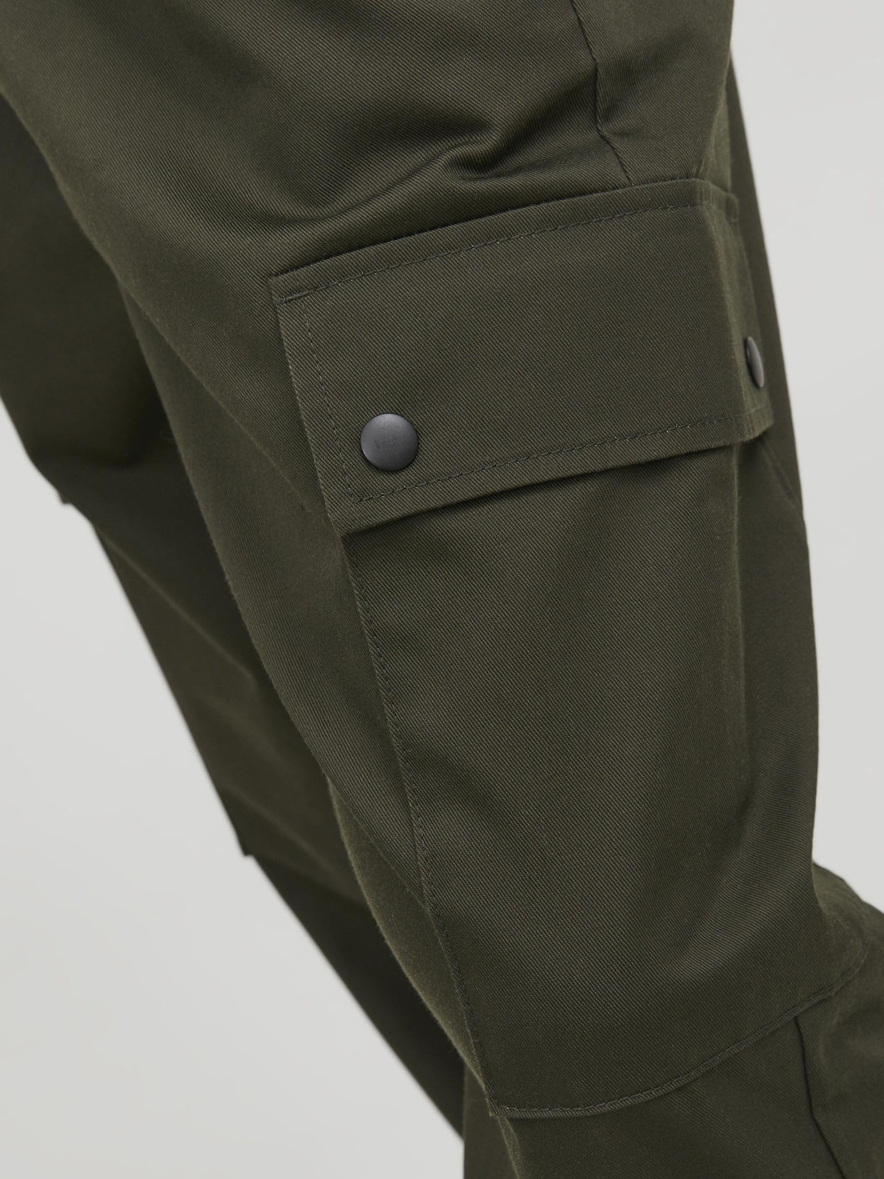 JACK & JONES Jpstbill Jjsnap Cargo Jogger Akm Cbo - bojówki Mężczyźni