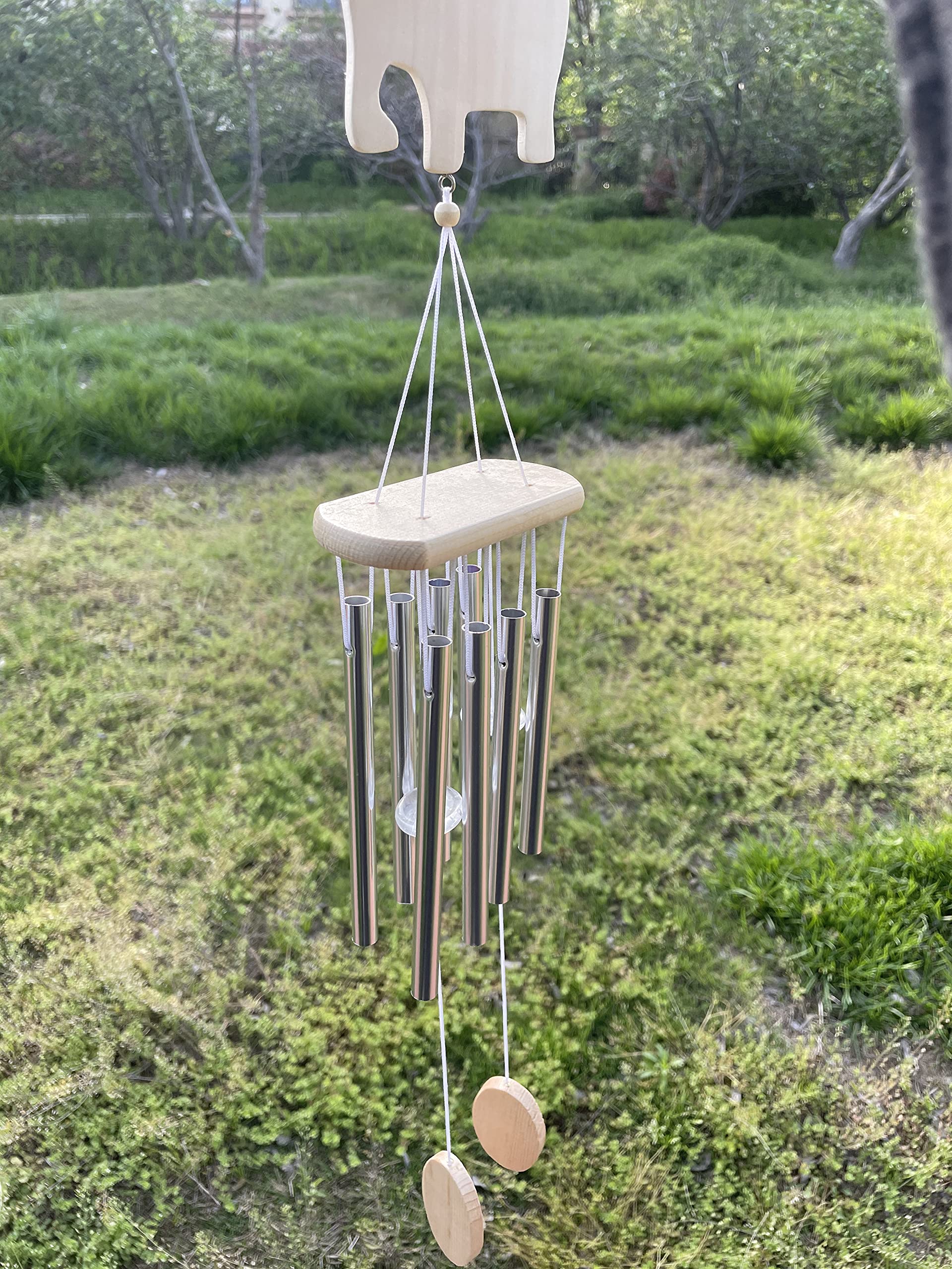 Amazon.co.jp: Maimaiti 屋内外風鈴、美しいメロディ、5/6 / 8 アルミ