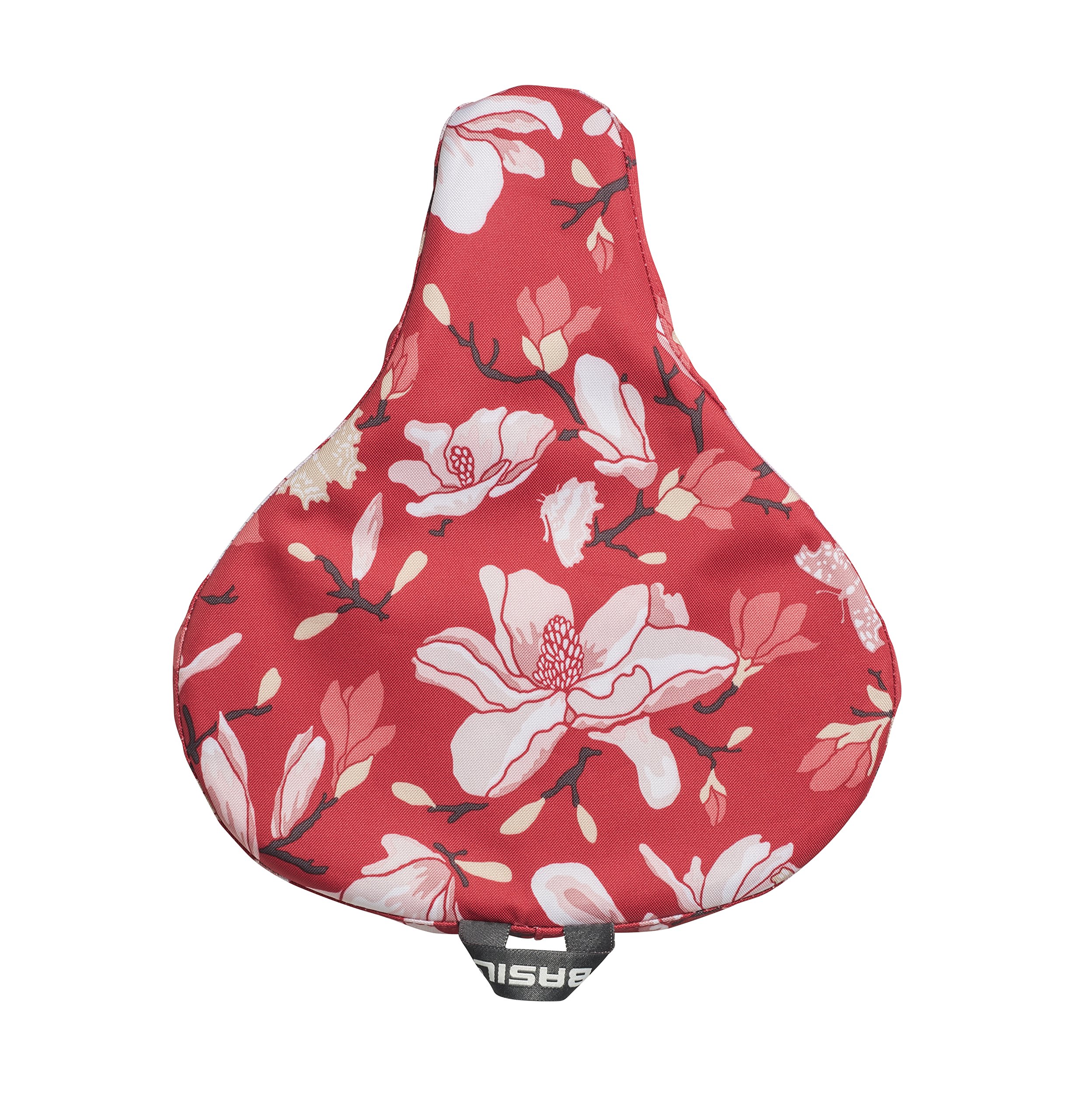 BASIL 291142 Bike Accessory Cubresillin Basil Magnolia Impermeable Red/magnol for Cyclists, Made for Smooth Riding and Bike upkeep, red