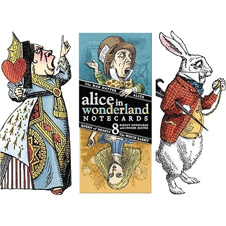 Amazon Com Lewis Carol Wonderland Greeting Card Boxed Set 8 Die Cut Silhouette Cards Cards With Envelopes And 4 Sticker Sheets Alice Queen Of Hearts Mad Hatter And White Rabbit Books Office Products Amazon Com Lewis Carol Wonderland Greeting Card Boxed Set 8 Die Cut Silhouette Cards Cards With Envelopes And 4 Sticker Sheets Alice Queen Of Hearts Mad Hatter And White Rabbit Books Office Products