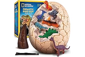 National Geographic Jumbo Dig-It! Dinosaur Egg Exploration Kit