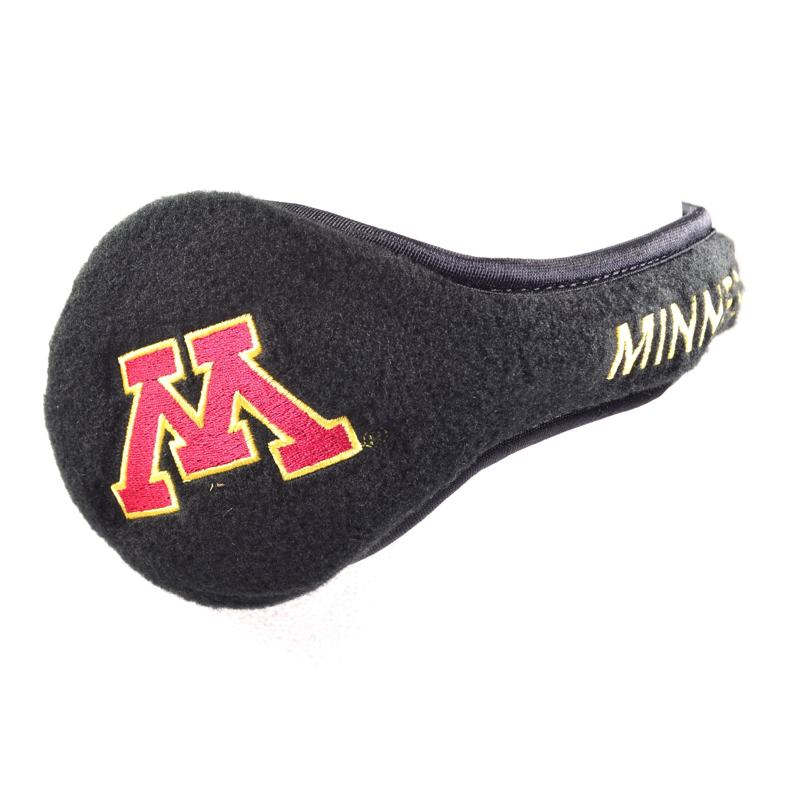 Degrees By 180s NCAA Minnesota Gophers Collapsible Behind-The-Head Fleece Winter Ear Warmer, Unisex, One Size Fits Most