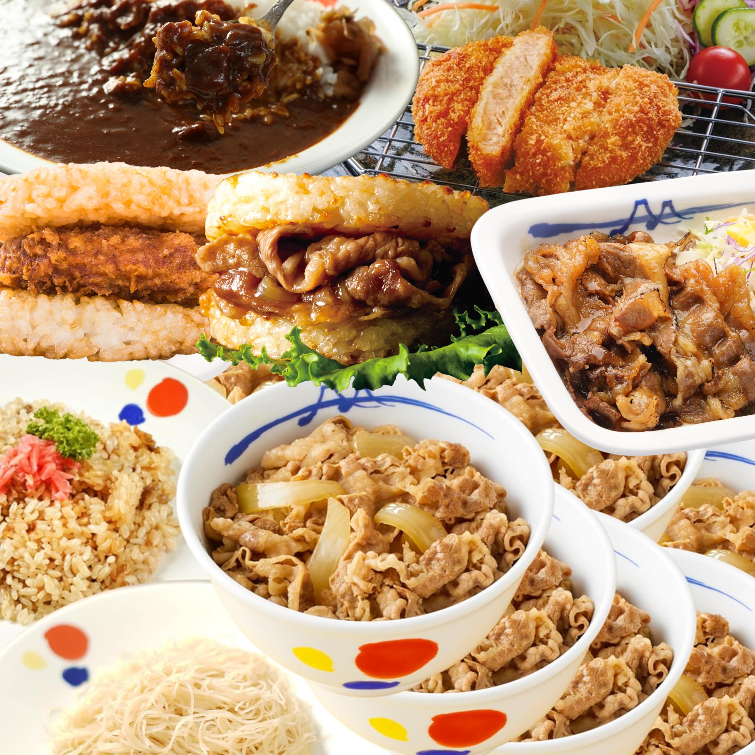 【松屋】（8種30食） 在宅応援てんこ盛り福袋 ※牛めしの具 （プレミアム 仕様…