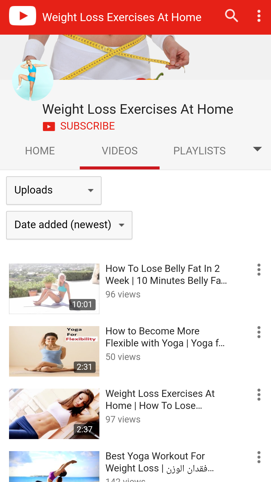 Weight Loss Exercises At for Android